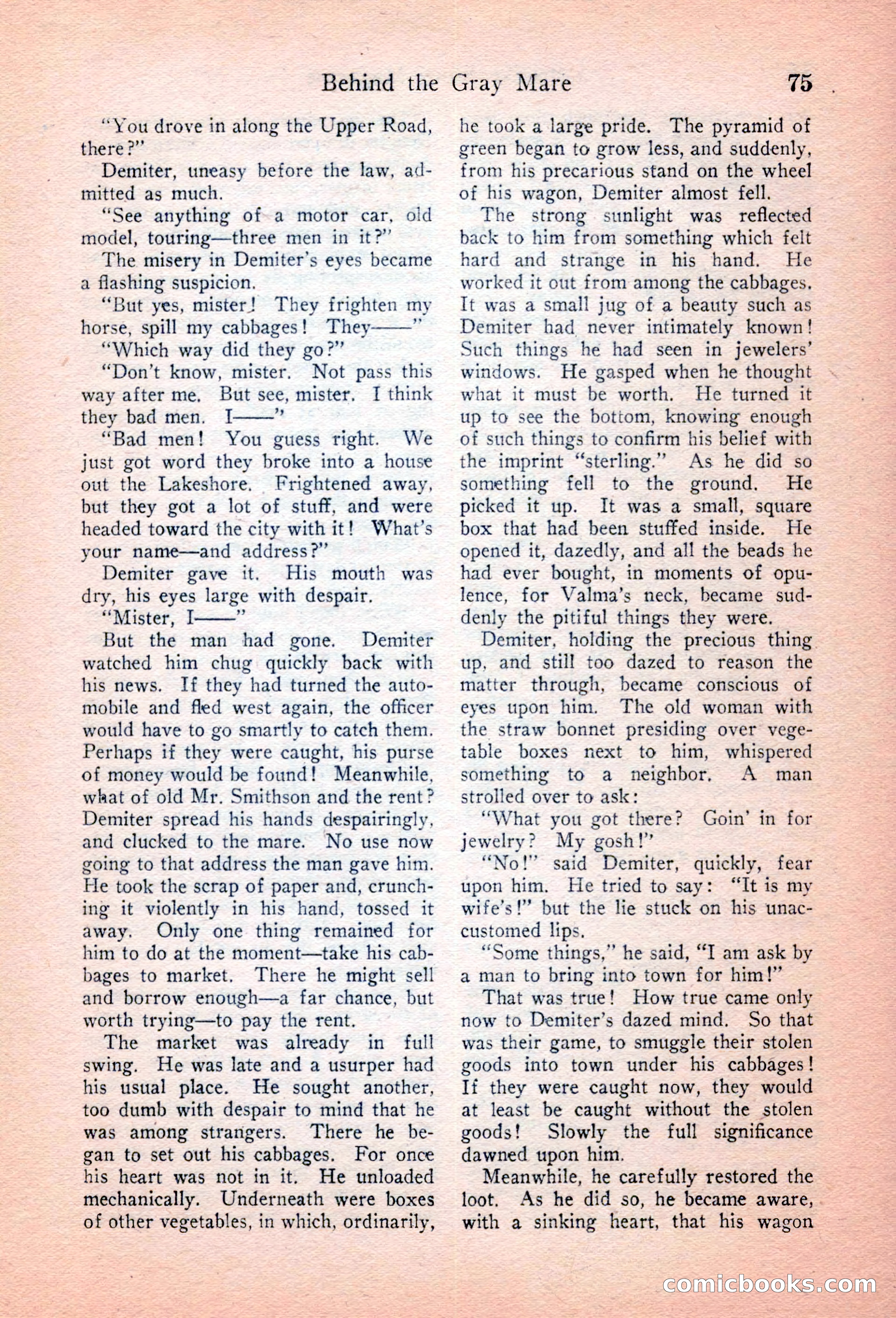 Detective Story Magazine, April 16, 1927 — page 77 of 148