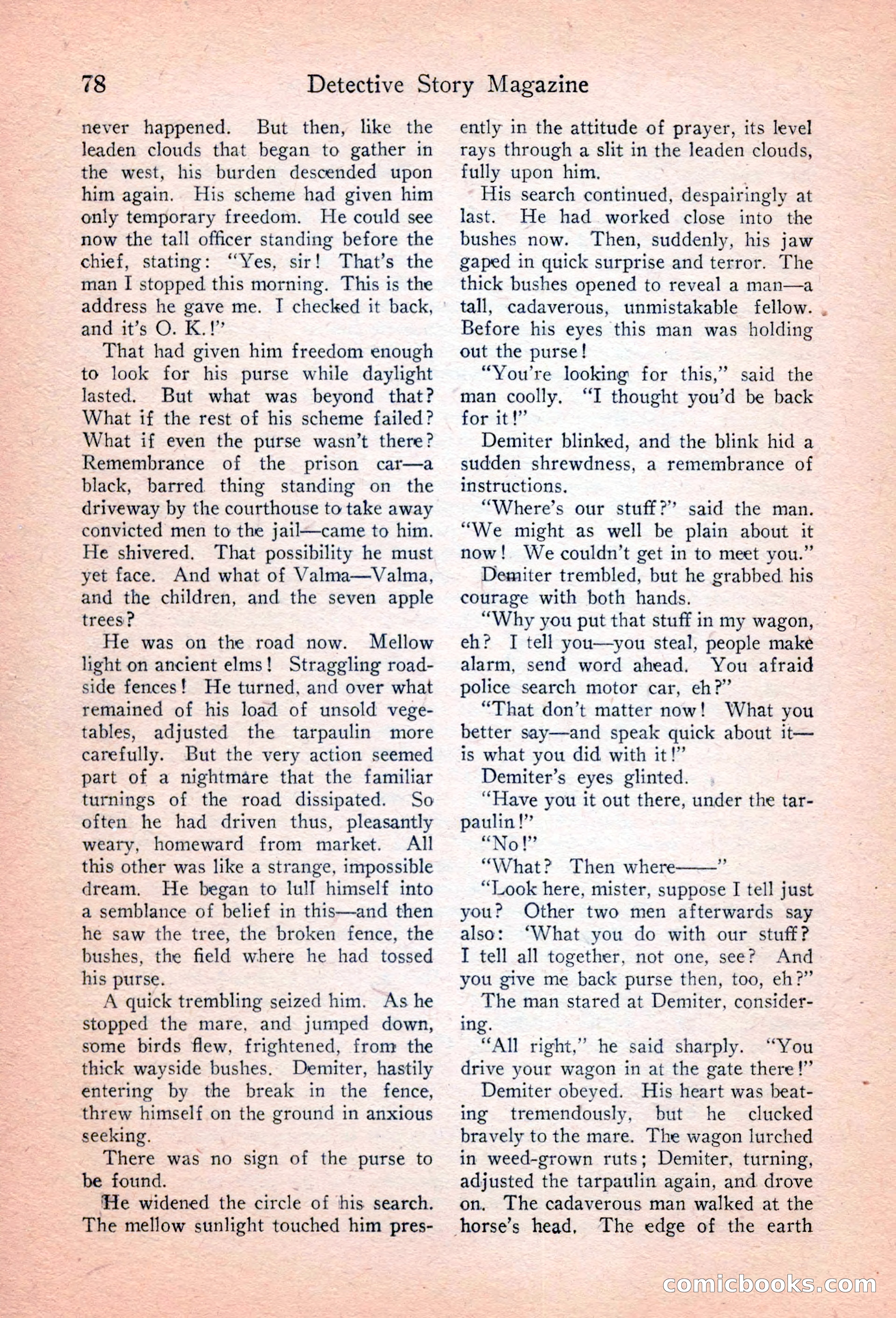 Detective Story Magazine, April 16, 1927 — page 80 of 148