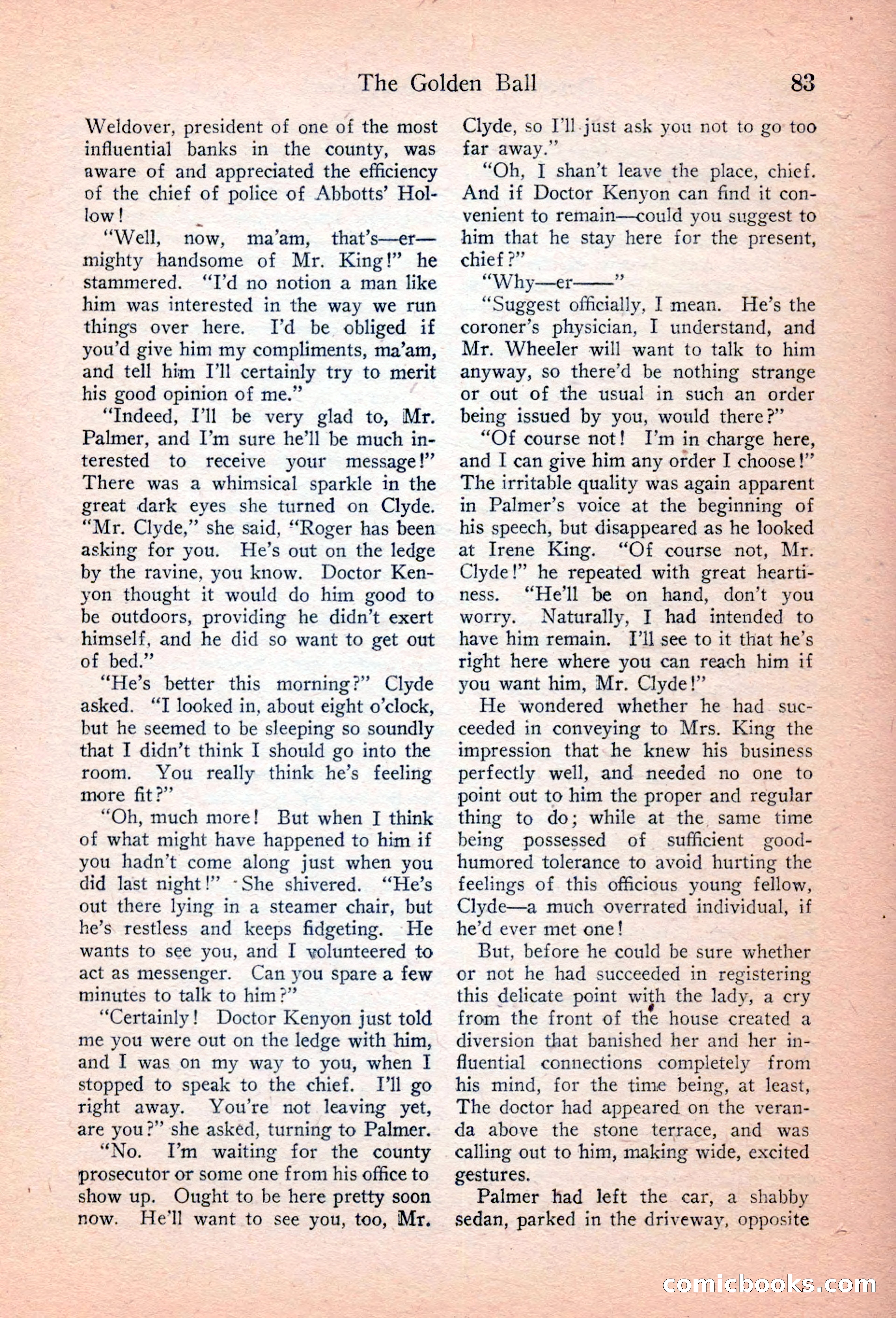 Detective Story Magazine, April 16, 1927 — page 85 of 148