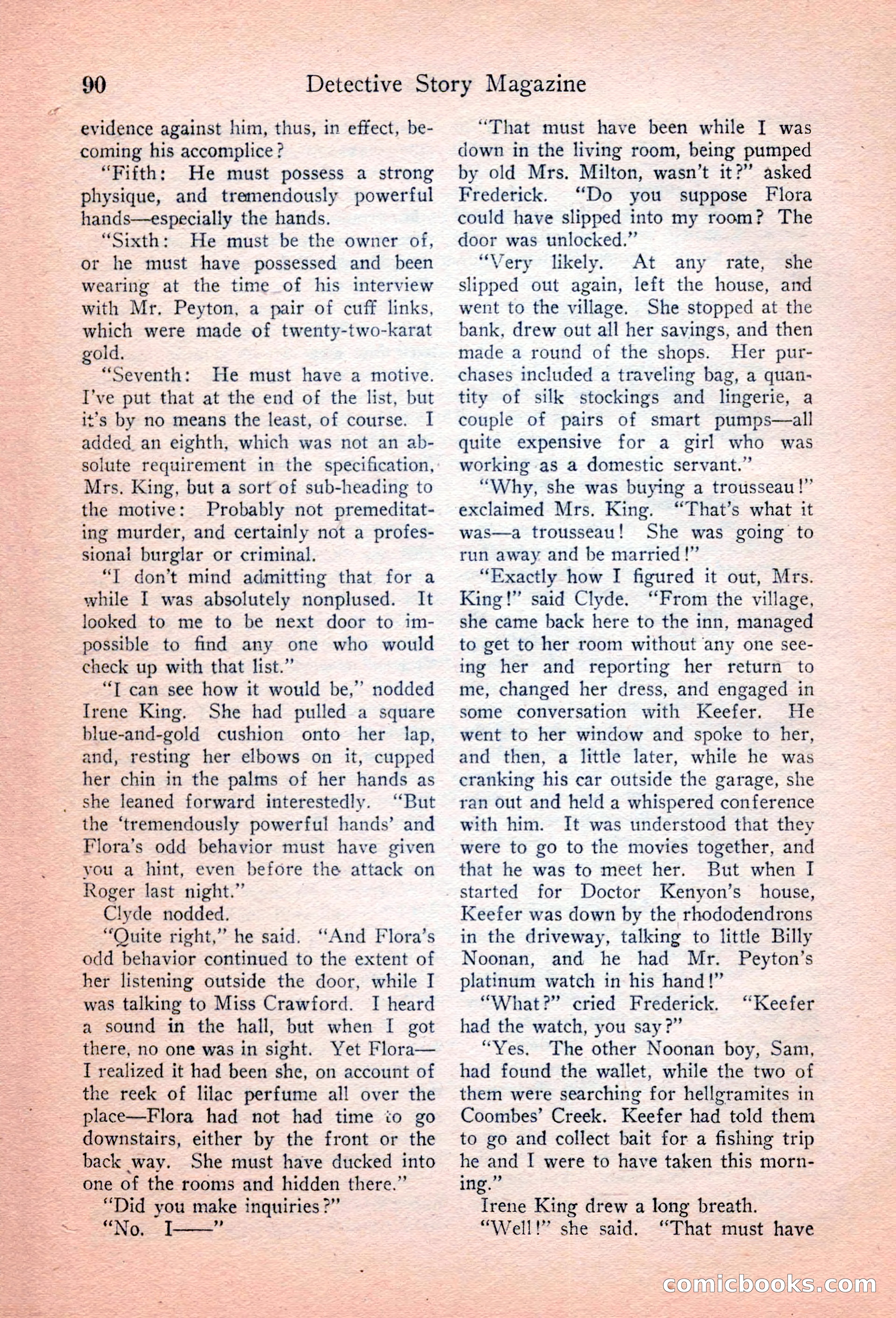 Detective Story Magazine, April 16, 1927 — page 92 of 148