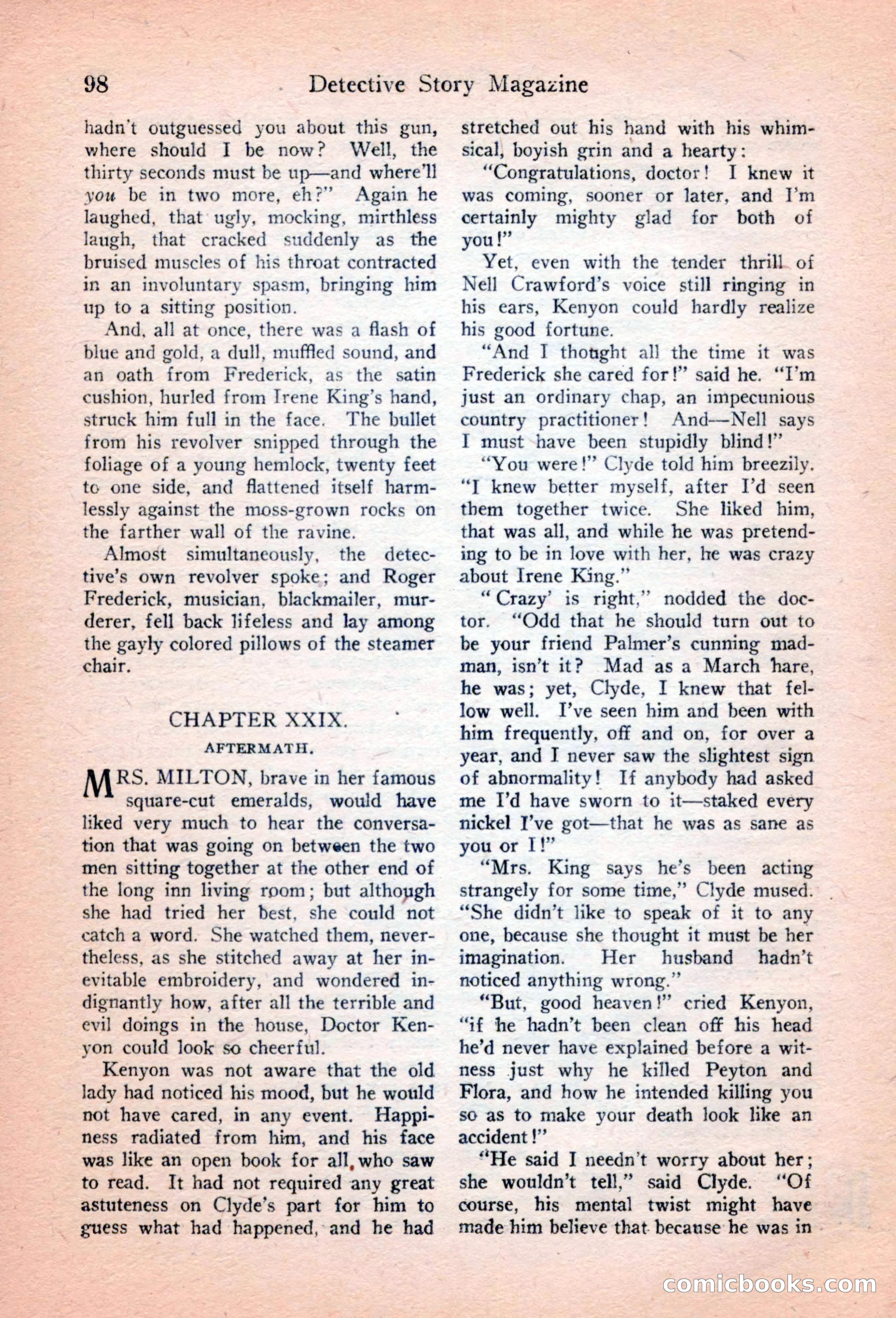 Detective Story Magazine, April 16, 1927 — page 100 of 148