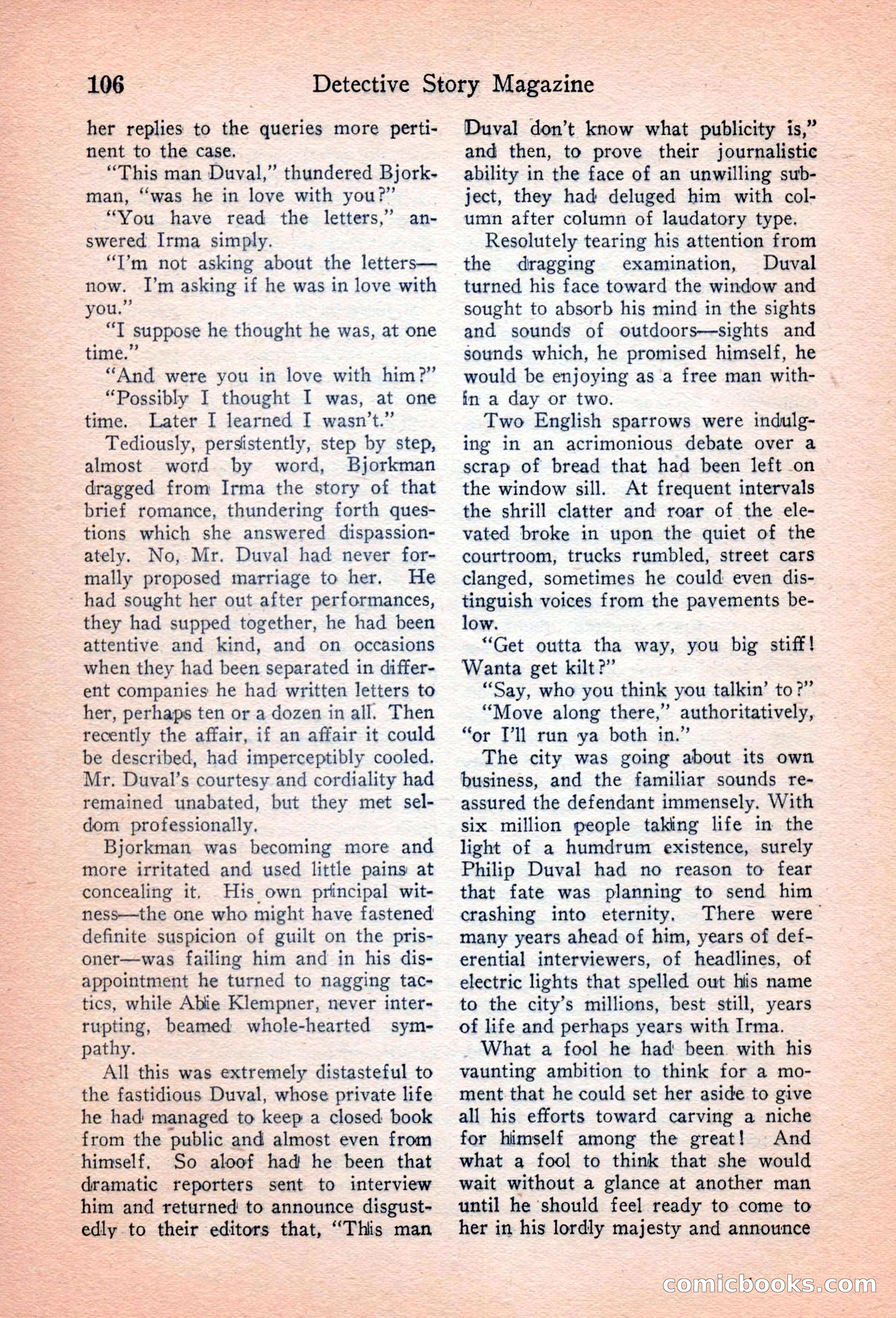 Detective Story Magazine, April 16, 1927 — page 108 of 148
