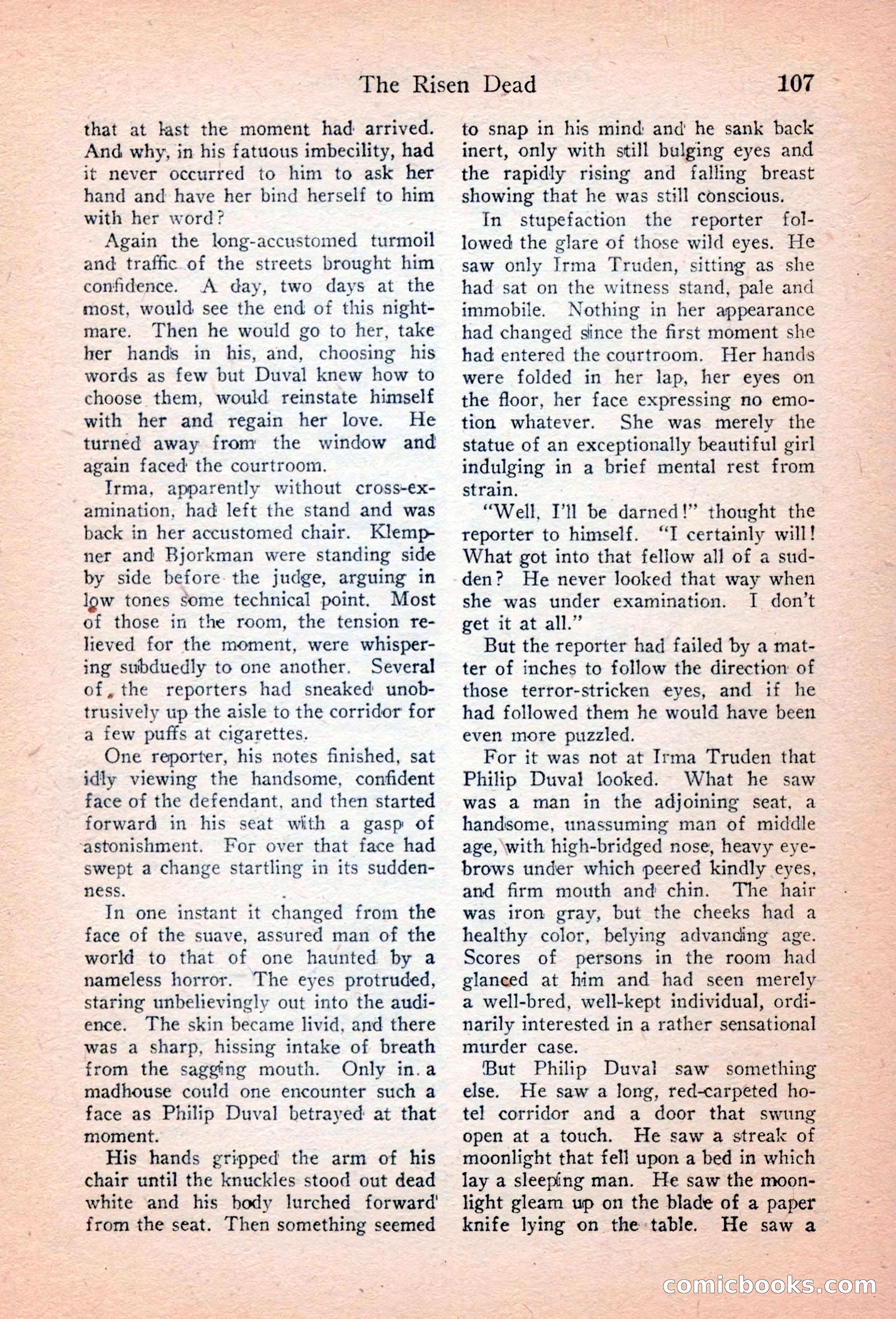 Detective Story Magazine, April 16, 1927 — page 109 of 148