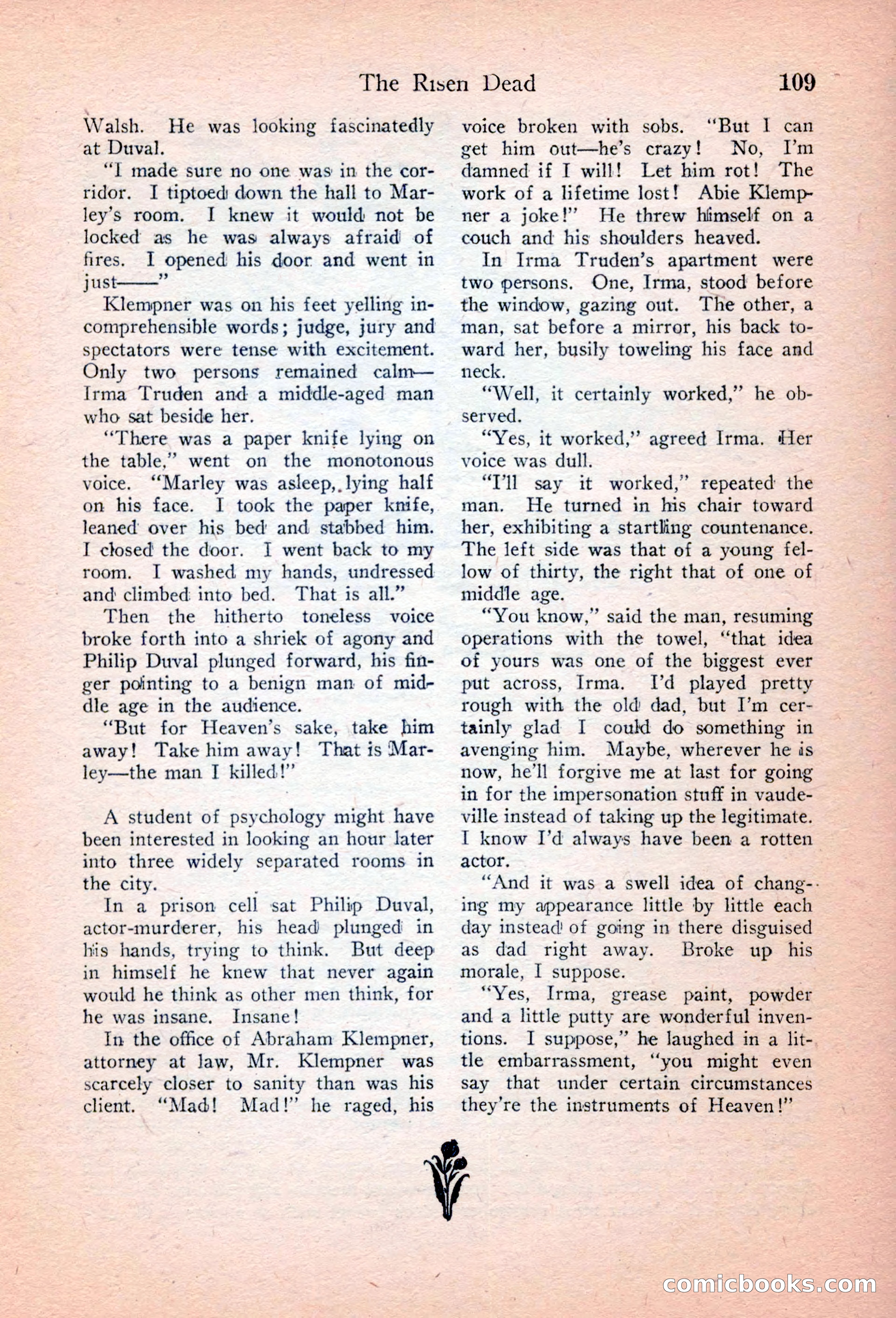 Detective Story Magazine, April 16, 1927 — page 111 of 148