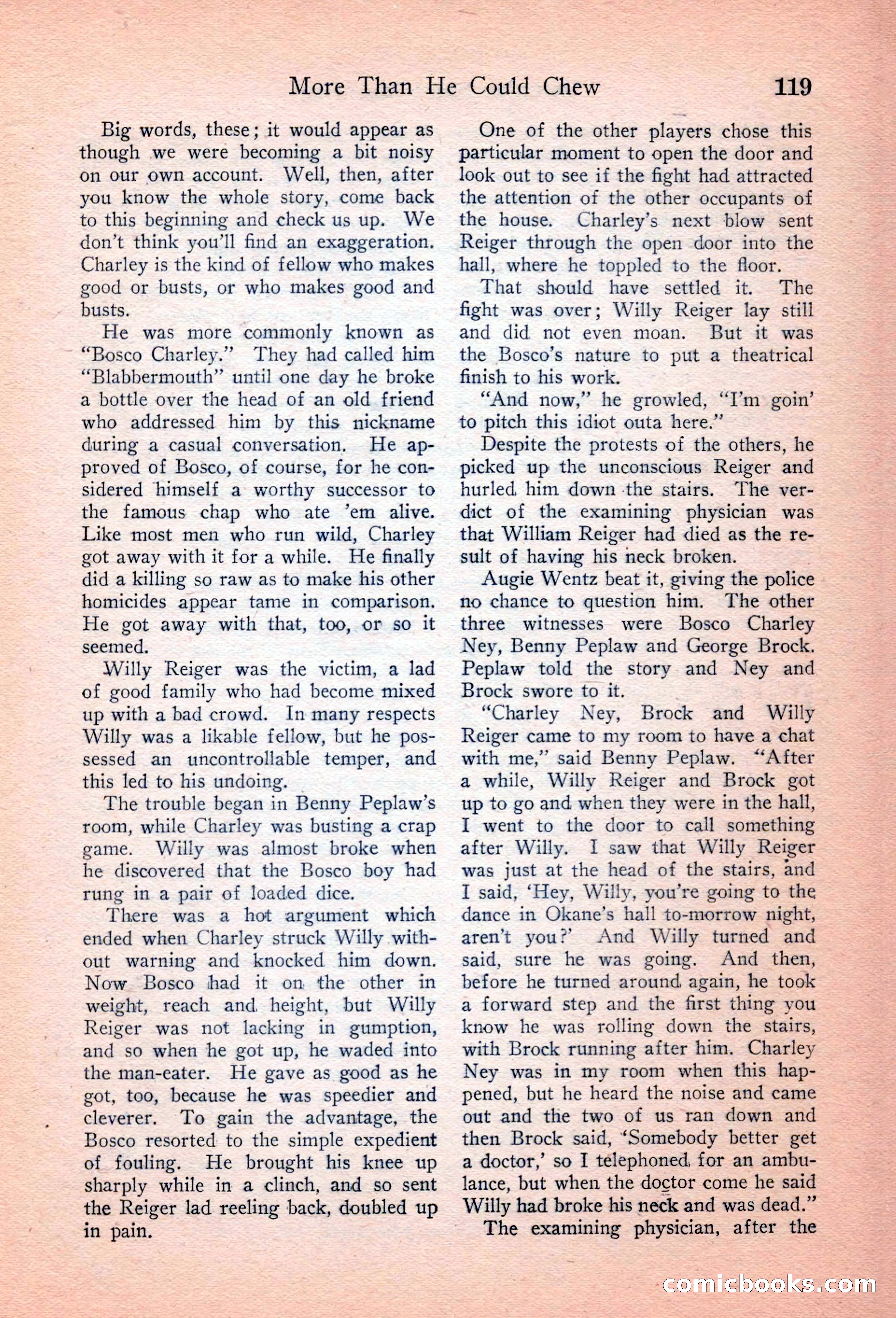 Detective Story Magazine, April 16, 1927 — page 121 of 148