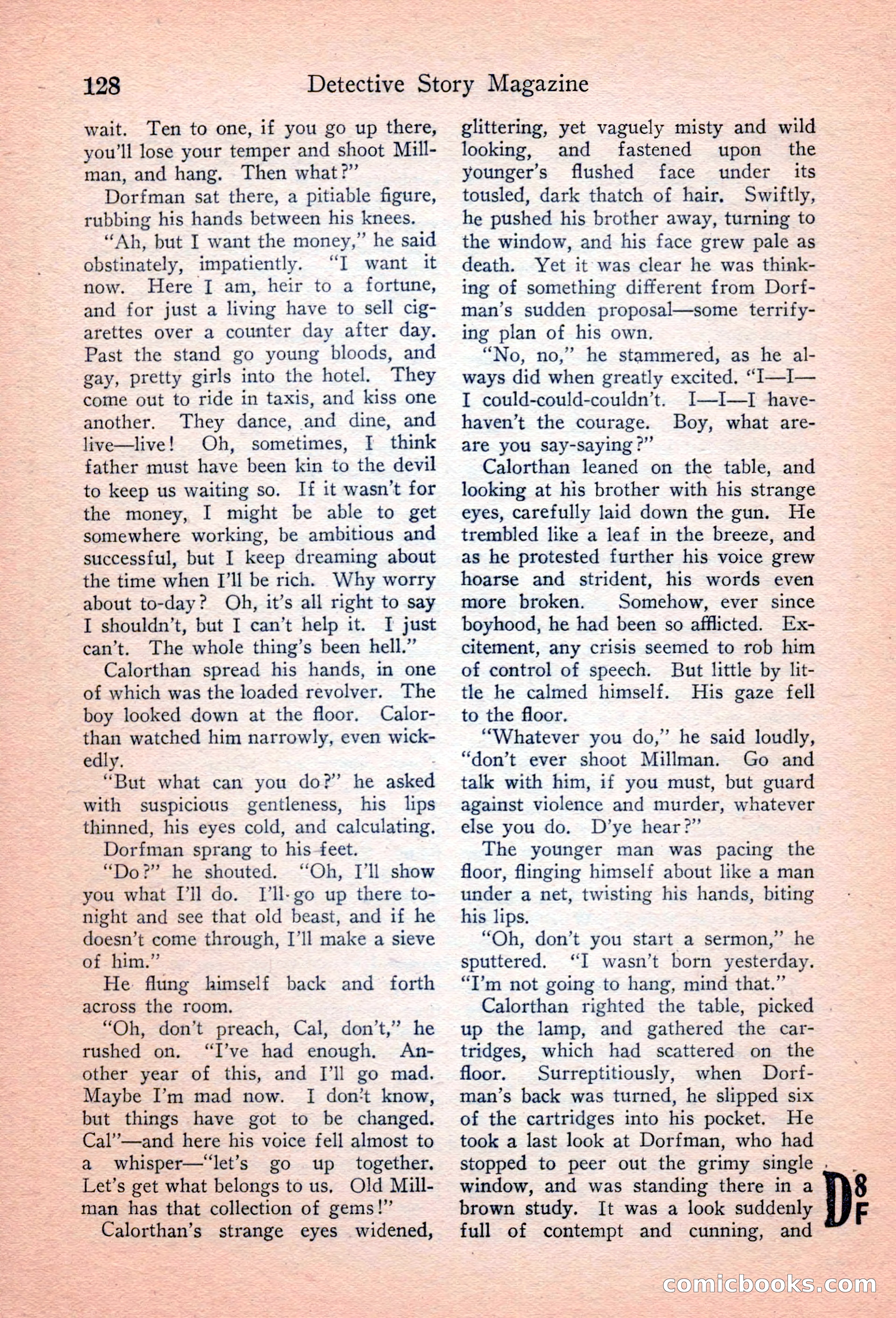 Detective Story Magazine, April 16, 1927 — page 130 of 148