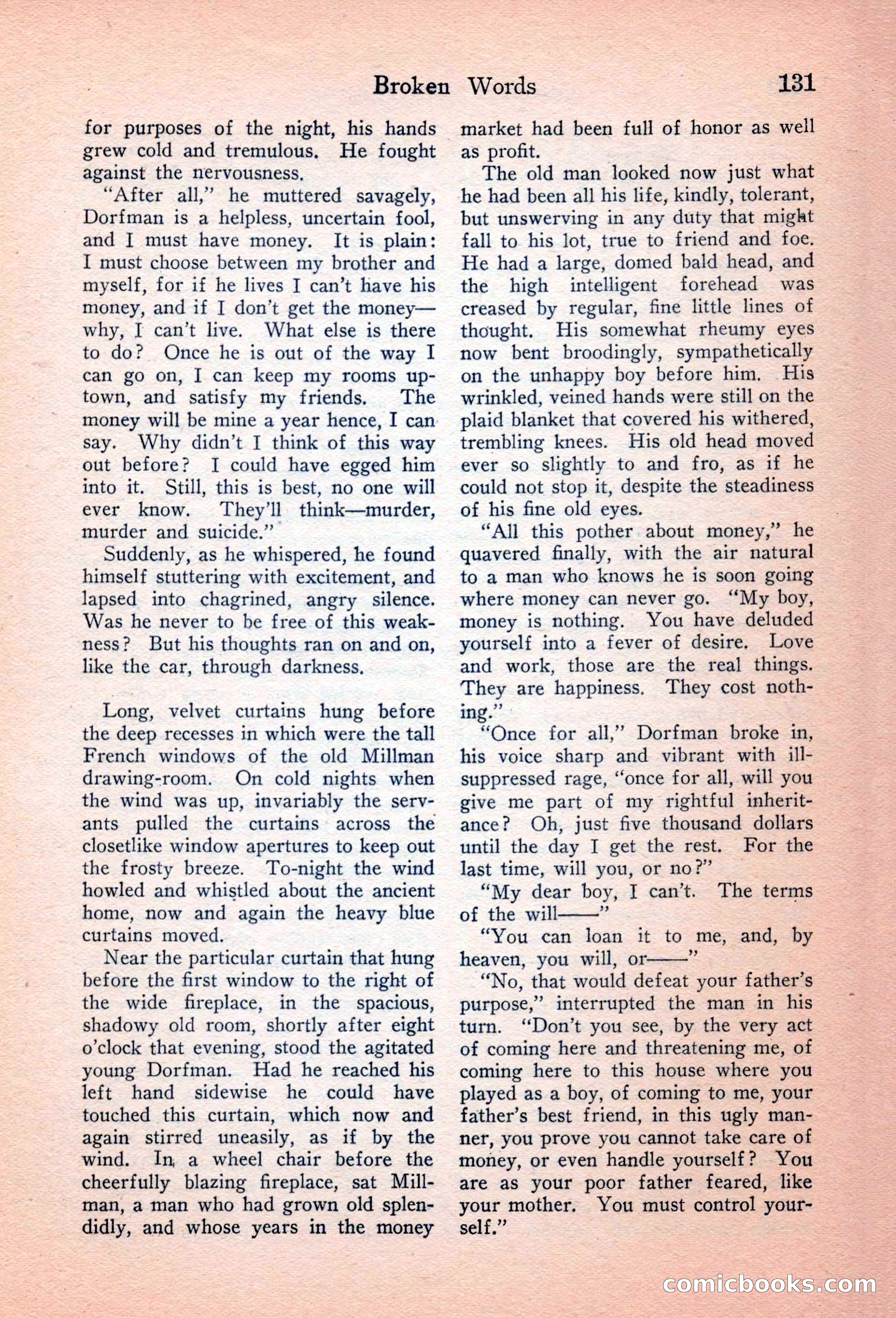 Detective Story Magazine, April 16, 1927 — page 133 of 148
