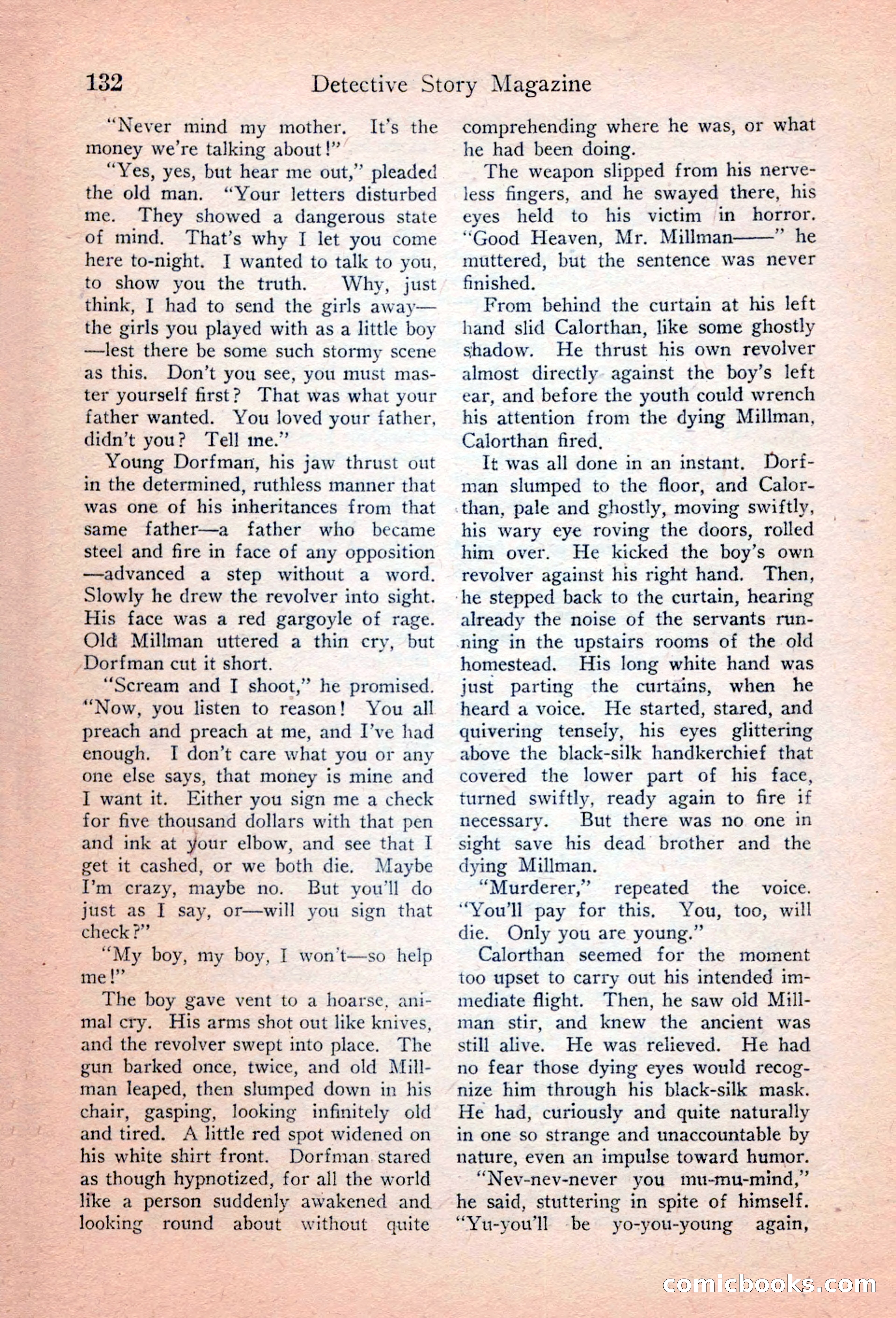 Detective Story Magazine, April 16, 1927 — page 134 of 148
