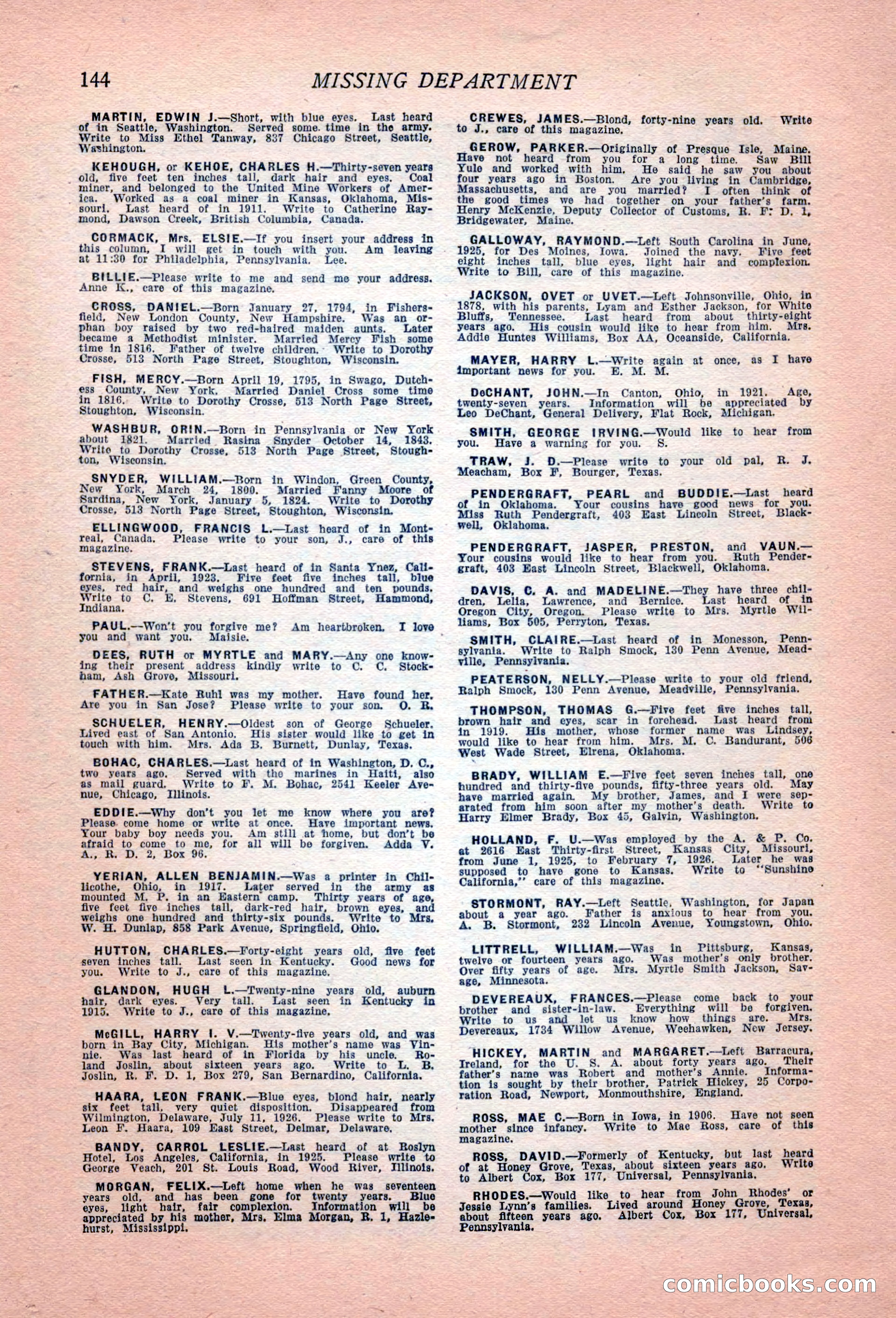 Detective Story Magazine, April 16, 1927 — page 146 of 148