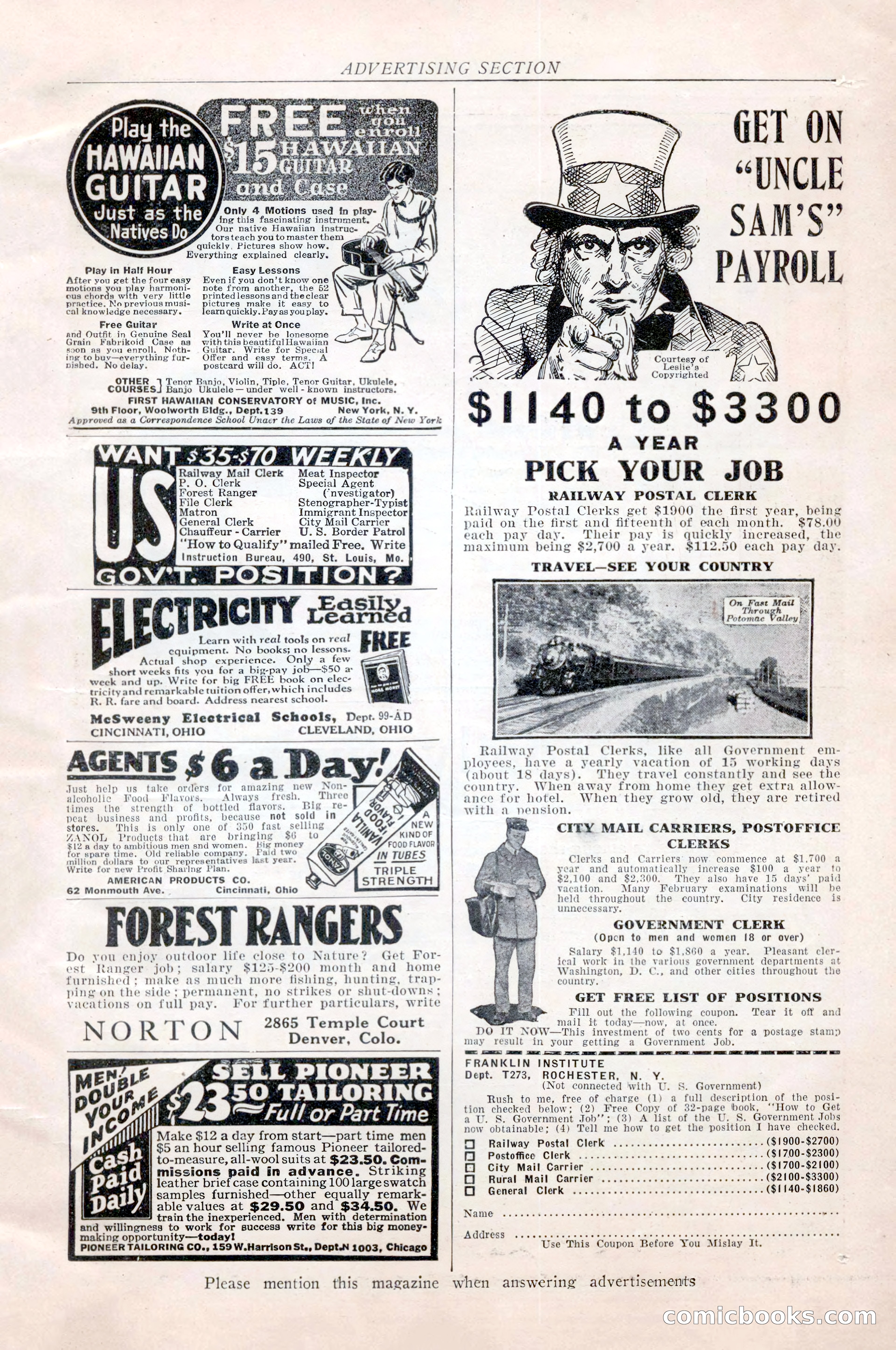 Detective Story Magazine, January 7, 1928 — page 17 of 164