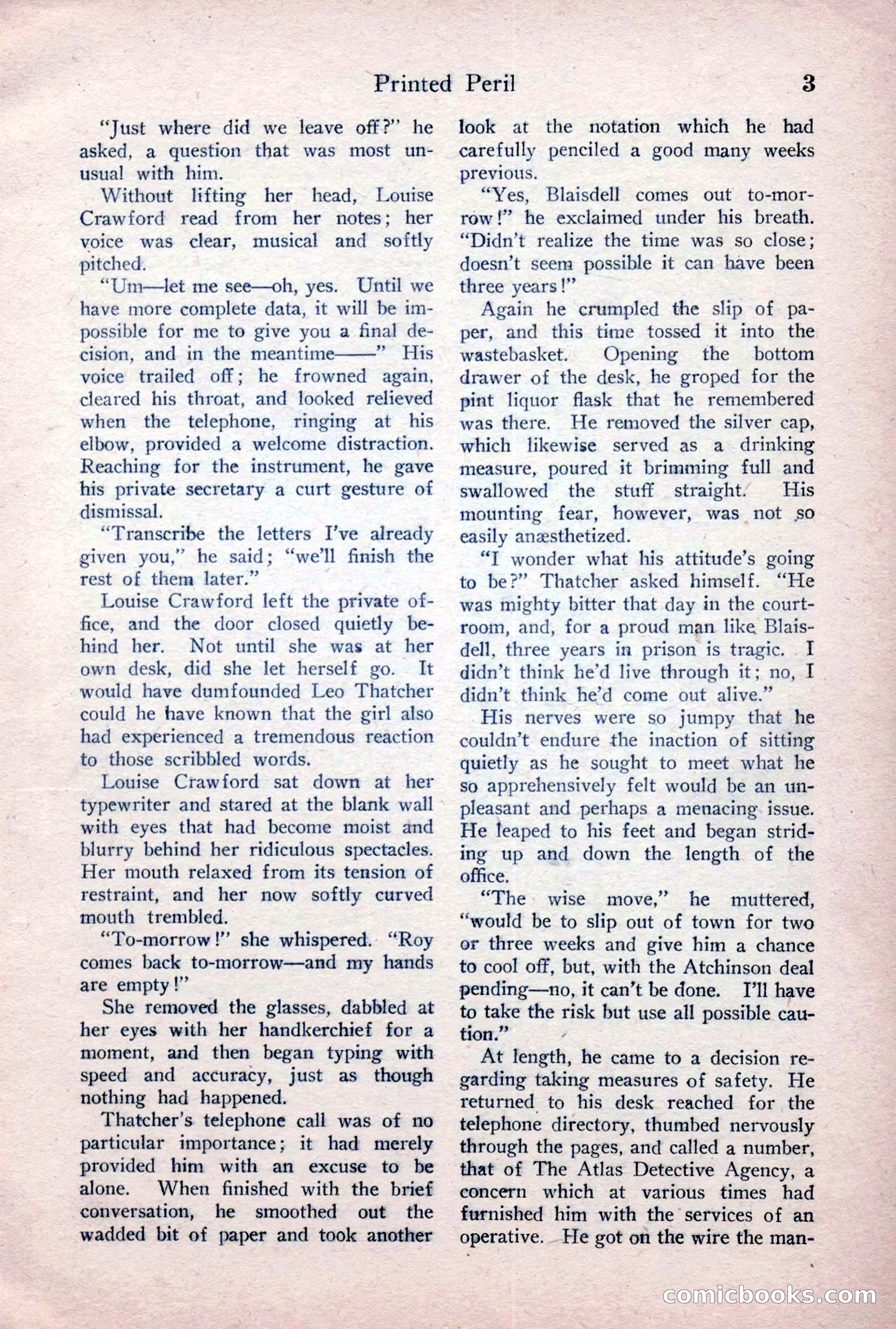 Detective Story Magazine, January 7, 1928 — page 21 of 164