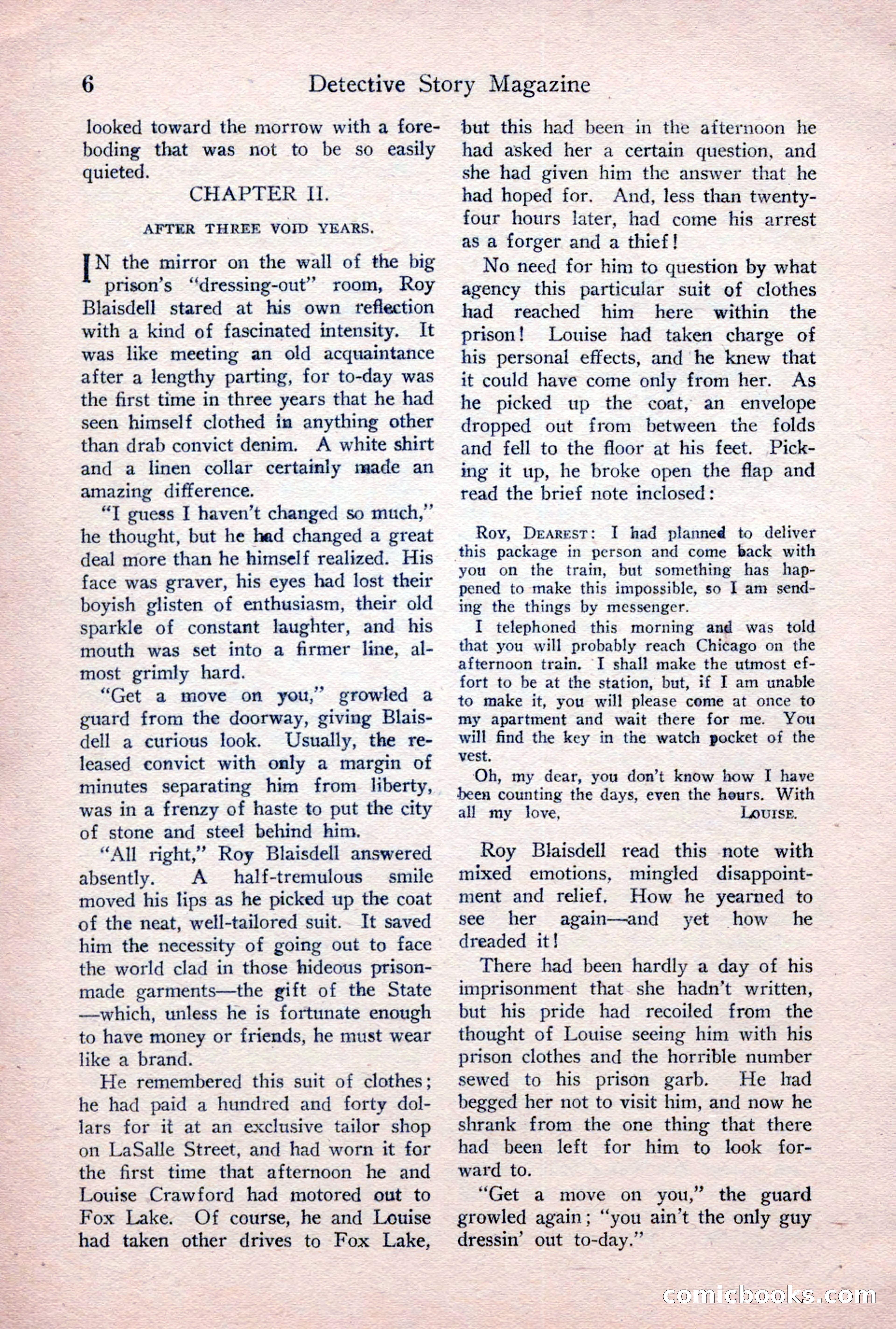 Detective Story Magazine, January 7, 1928 — page 24 of 164
