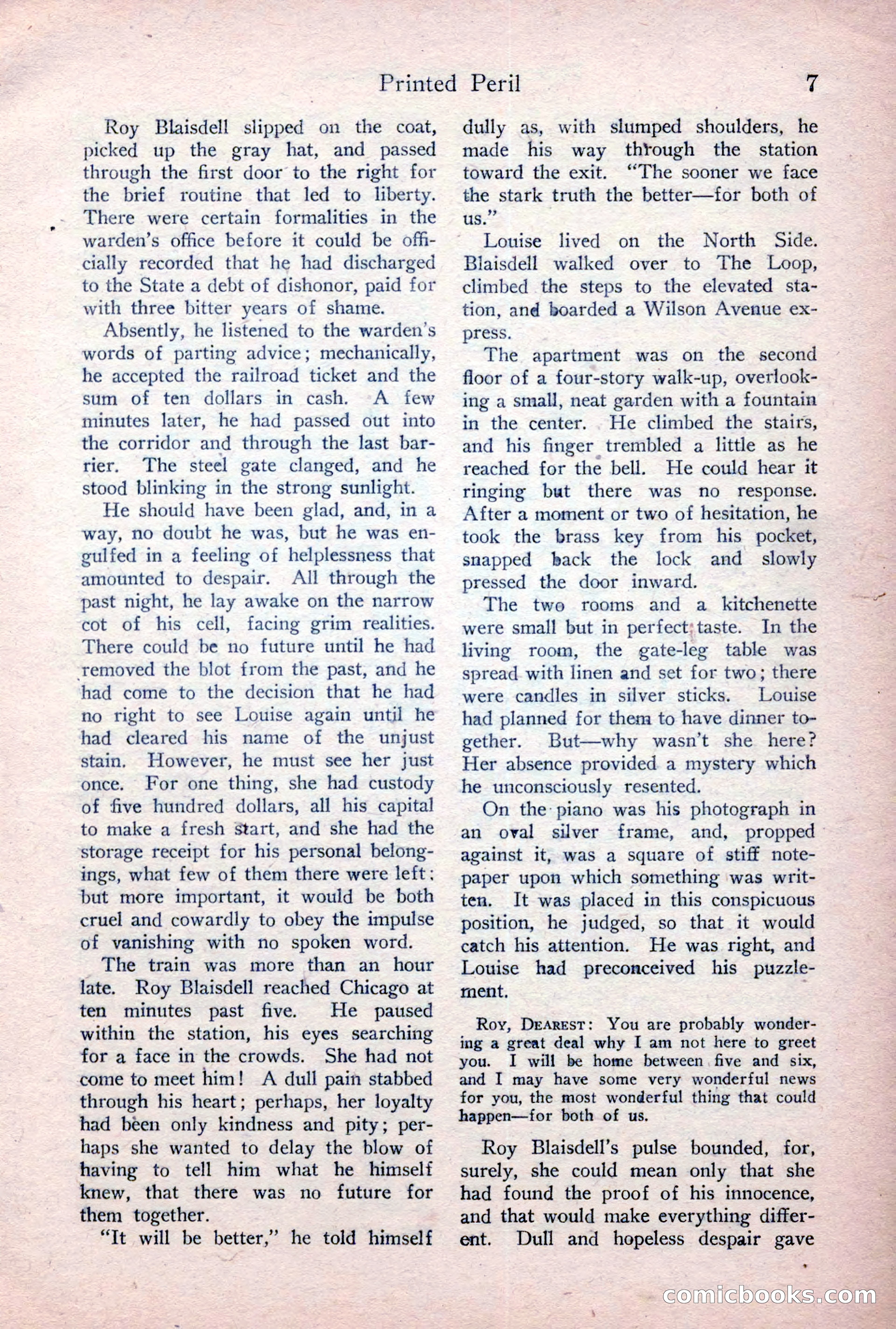 Detective Story Magazine, January 7, 1928 — page 25 of 164