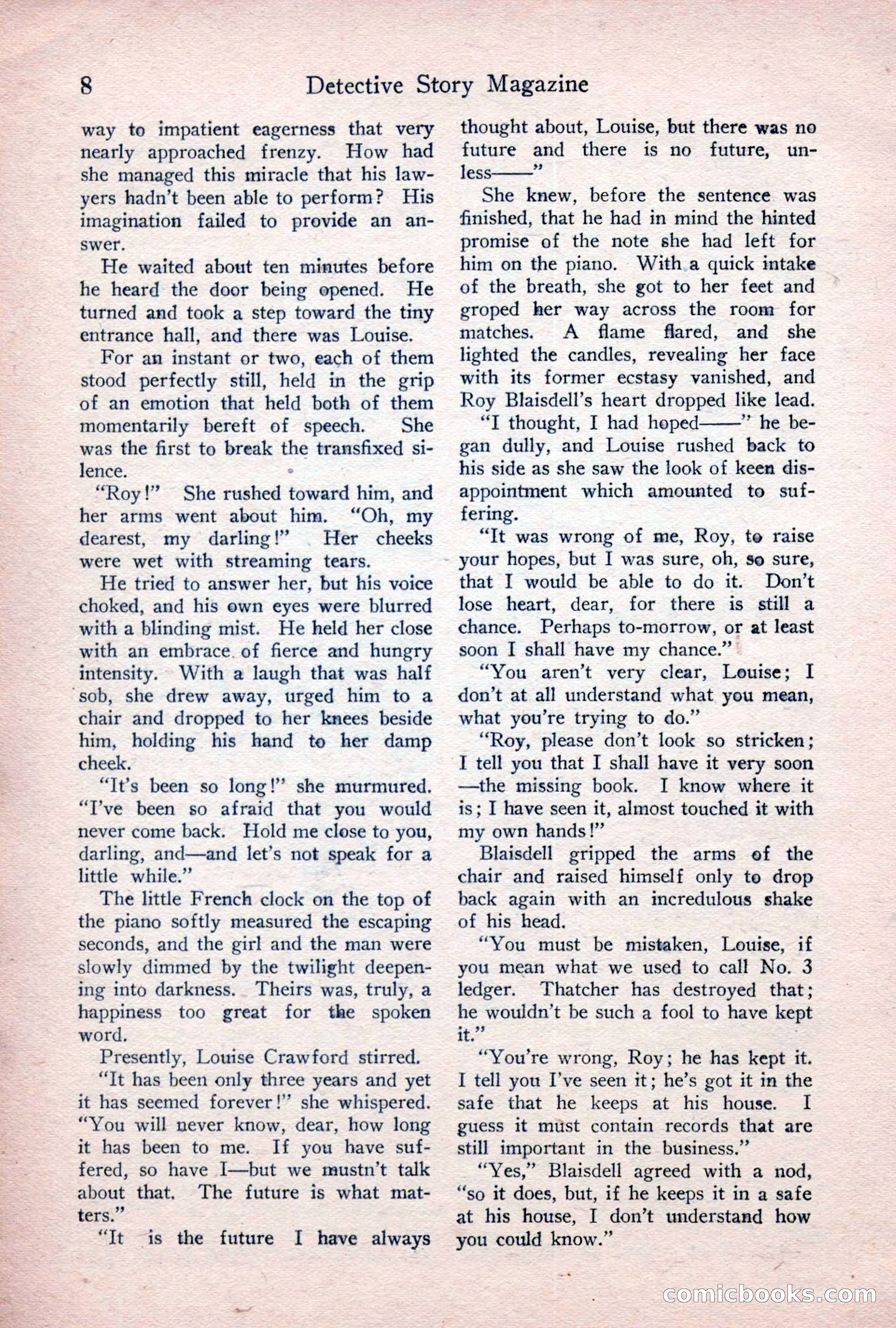 Detective Story Magazine, January 7, 1928 — page 26 of 164