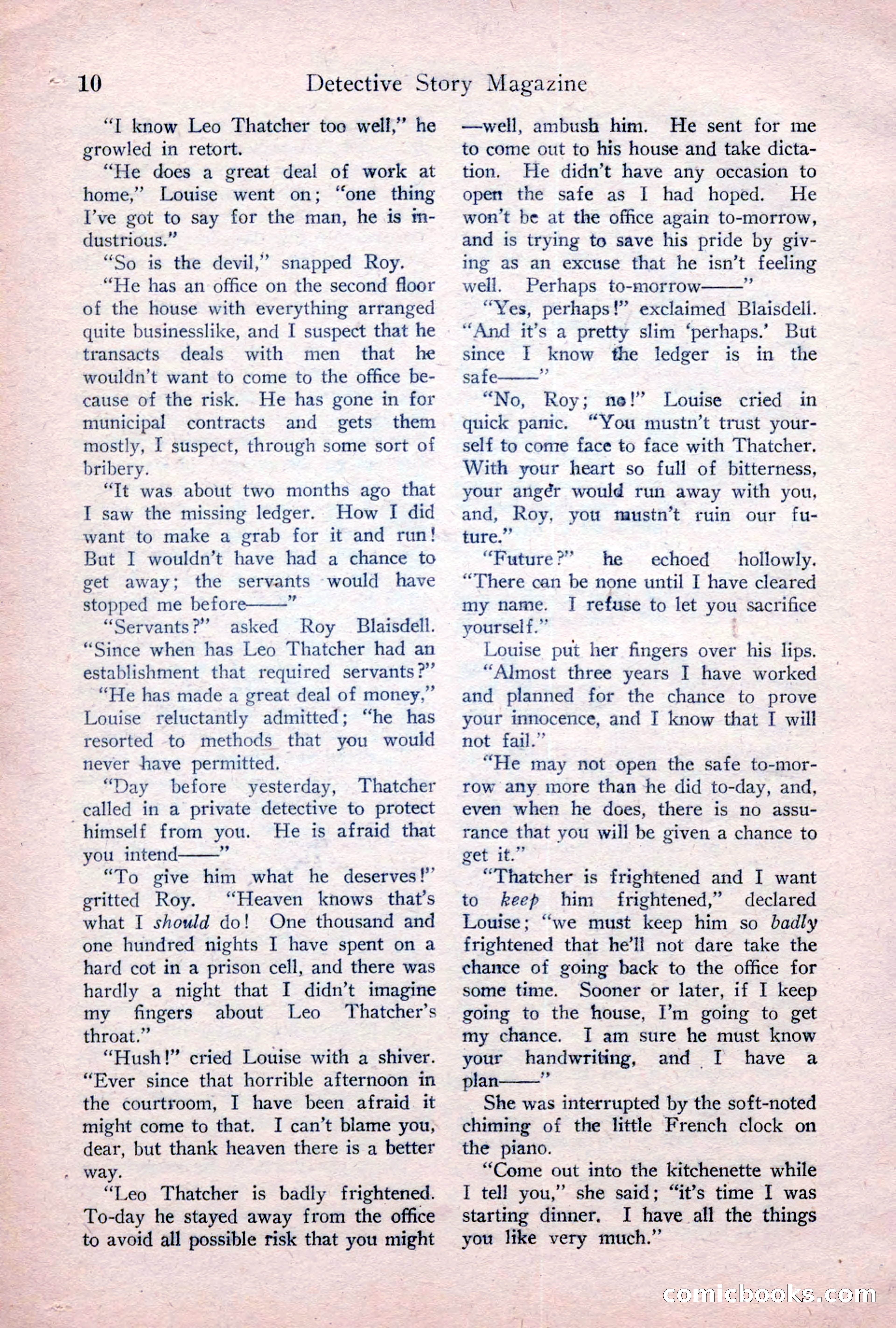 Detective Story Magazine, January 7, 1928 — page 28 of 164