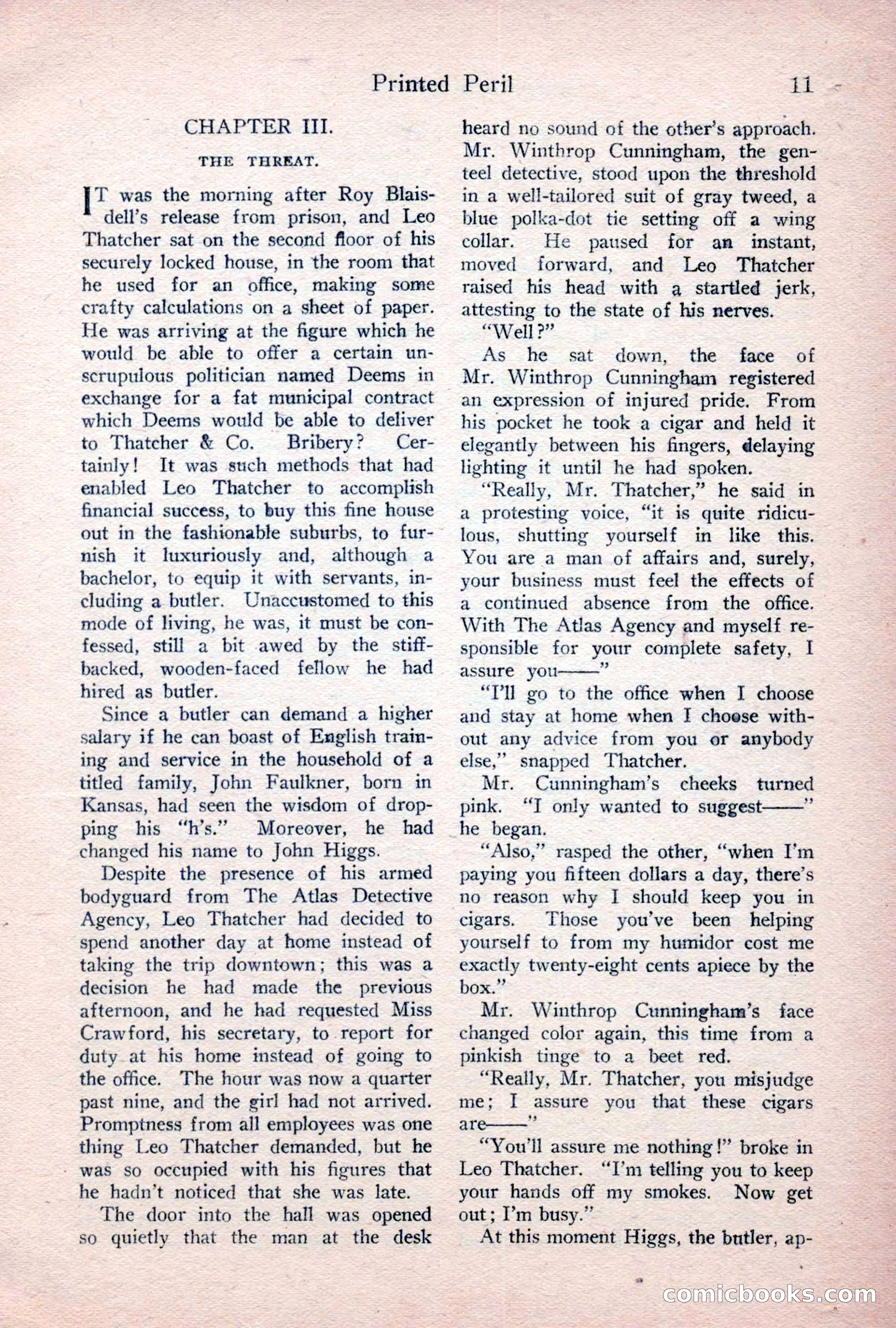 Detective Story Magazine, January 7, 1928 — page 29 of 164