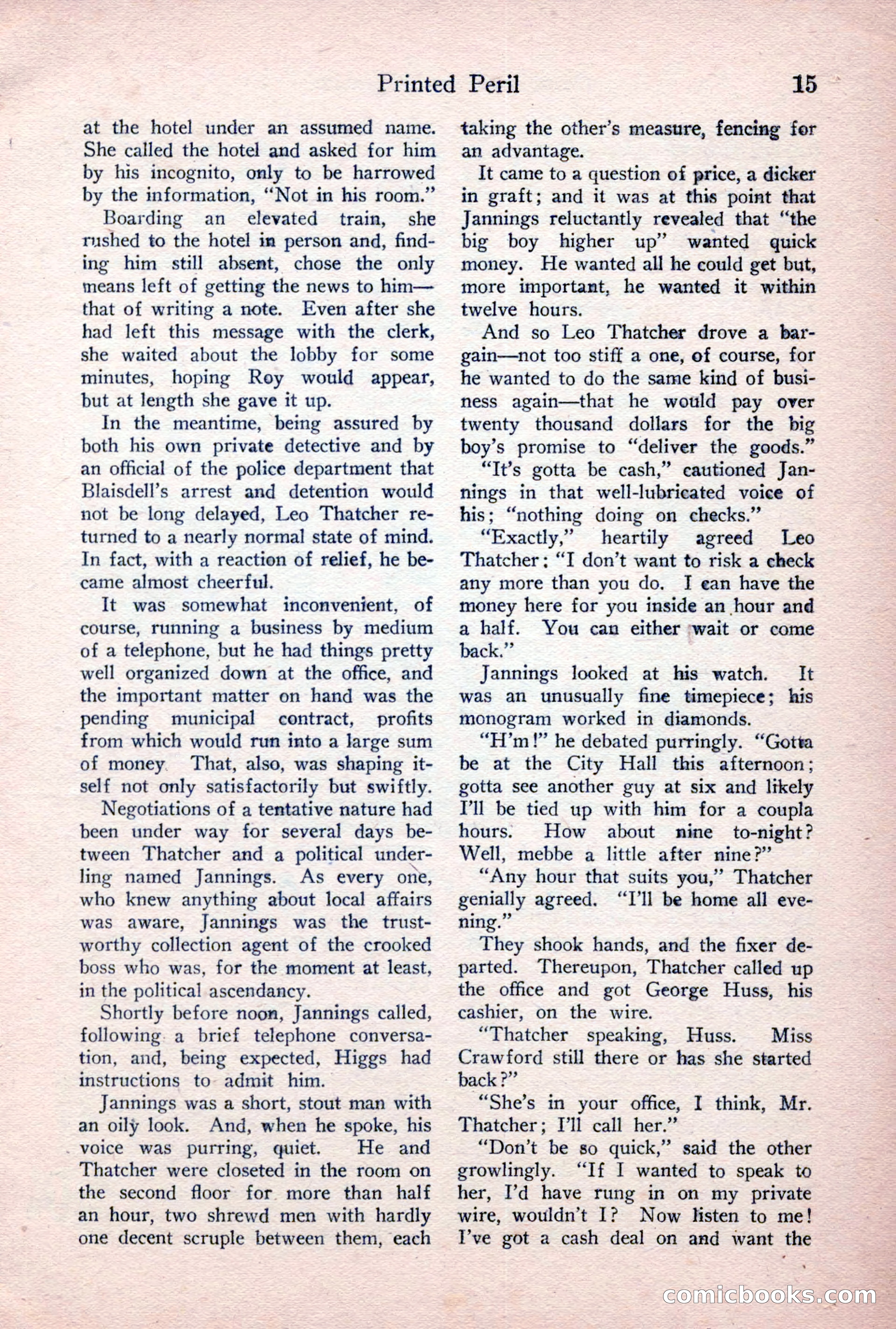 Detective Story Magazine, January 7, 1928 — page 33 of 164