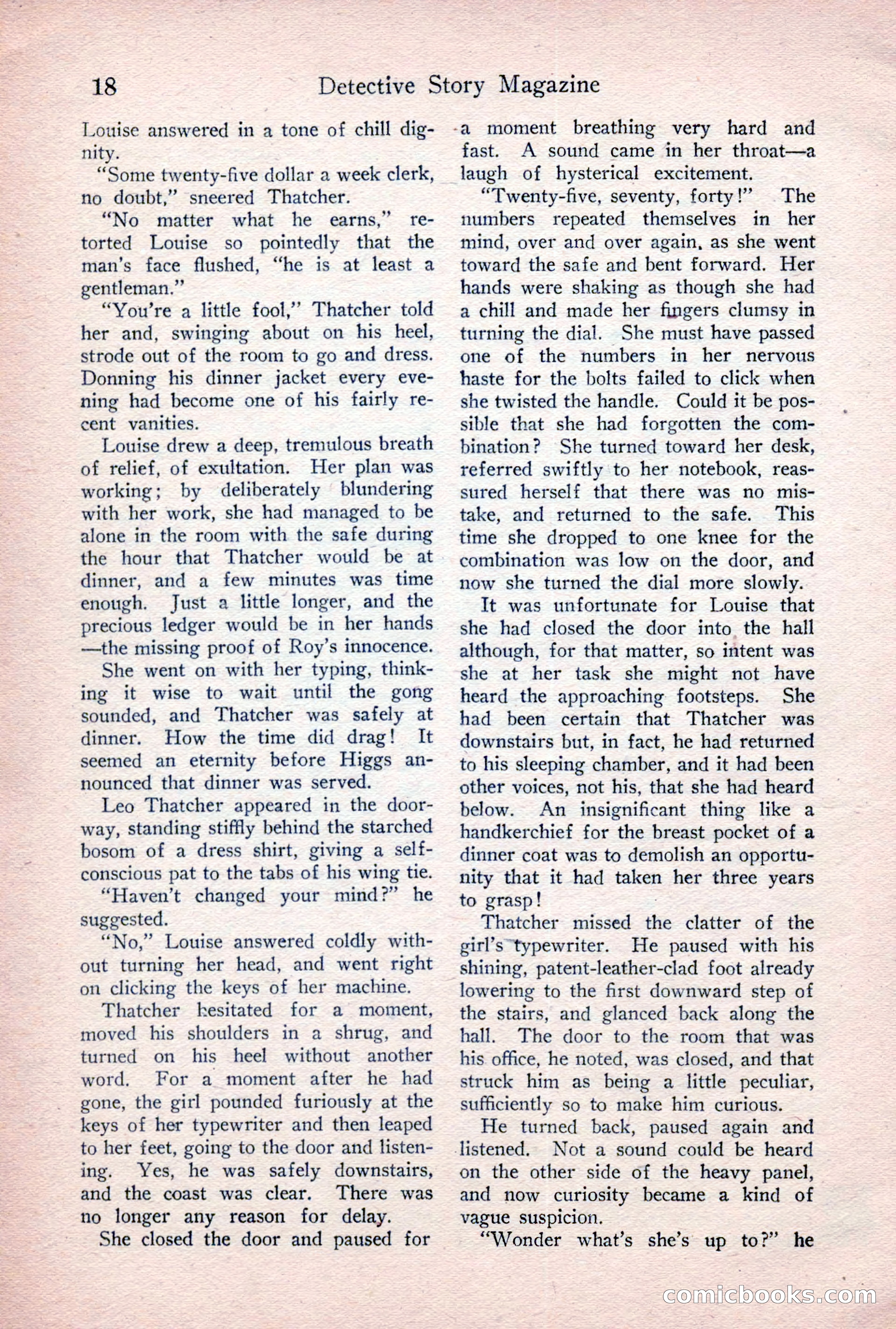 Detective Story Magazine, January 7, 1928 — page 36 of 164