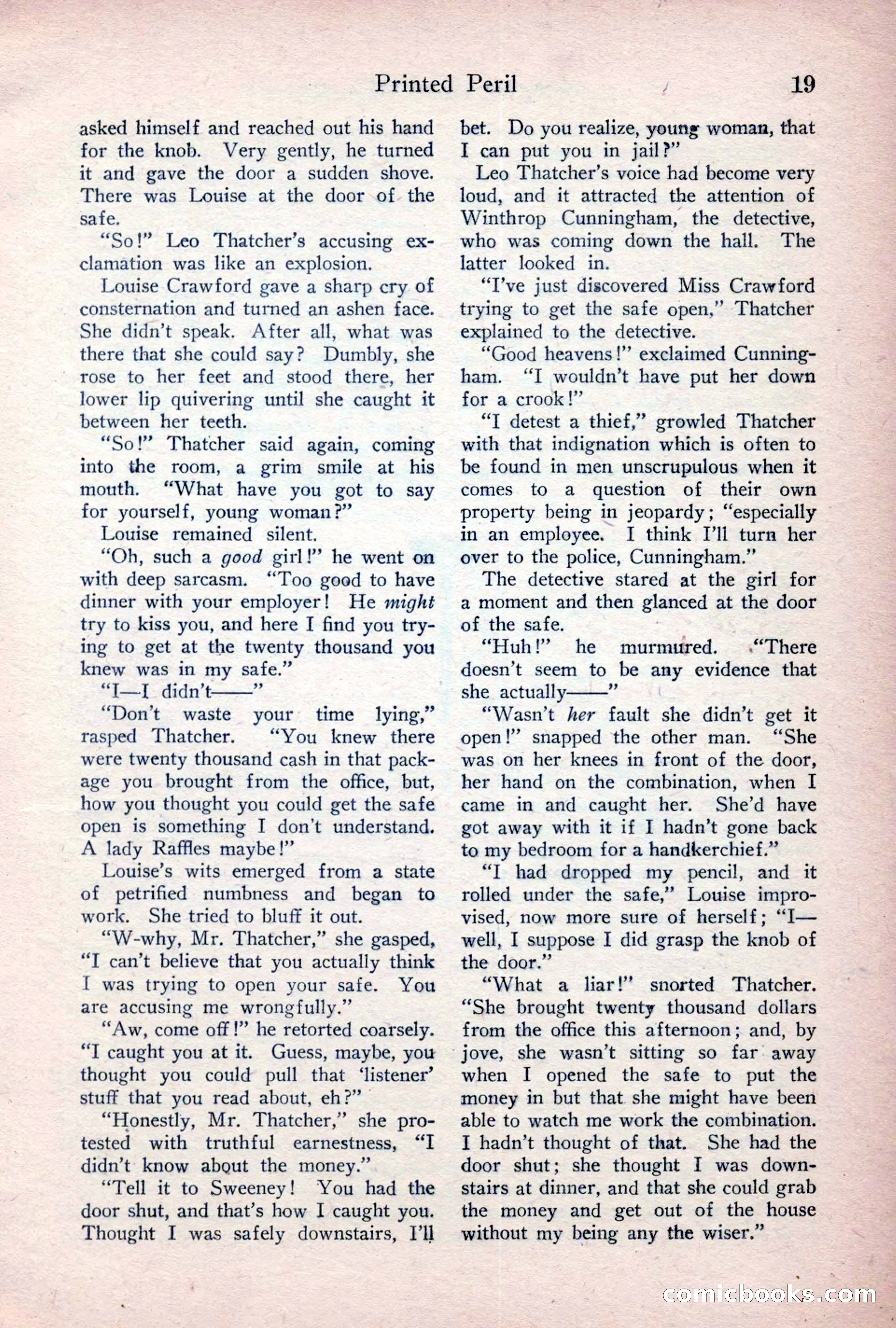 Detective Story Magazine, January 7, 1928 — page 37 of 164