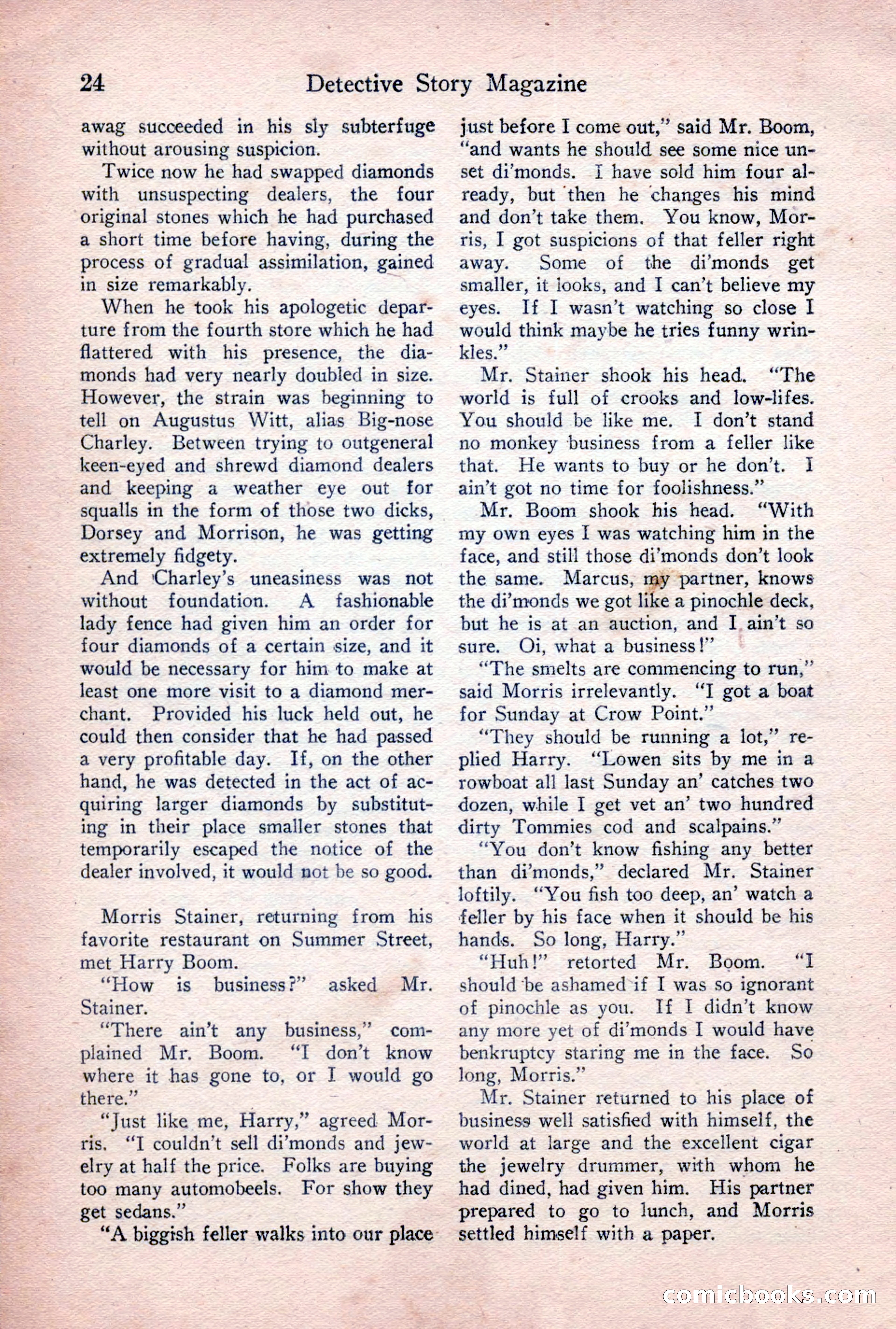 Detective Story Magazine, January 7, 1928 — page 42 of 164