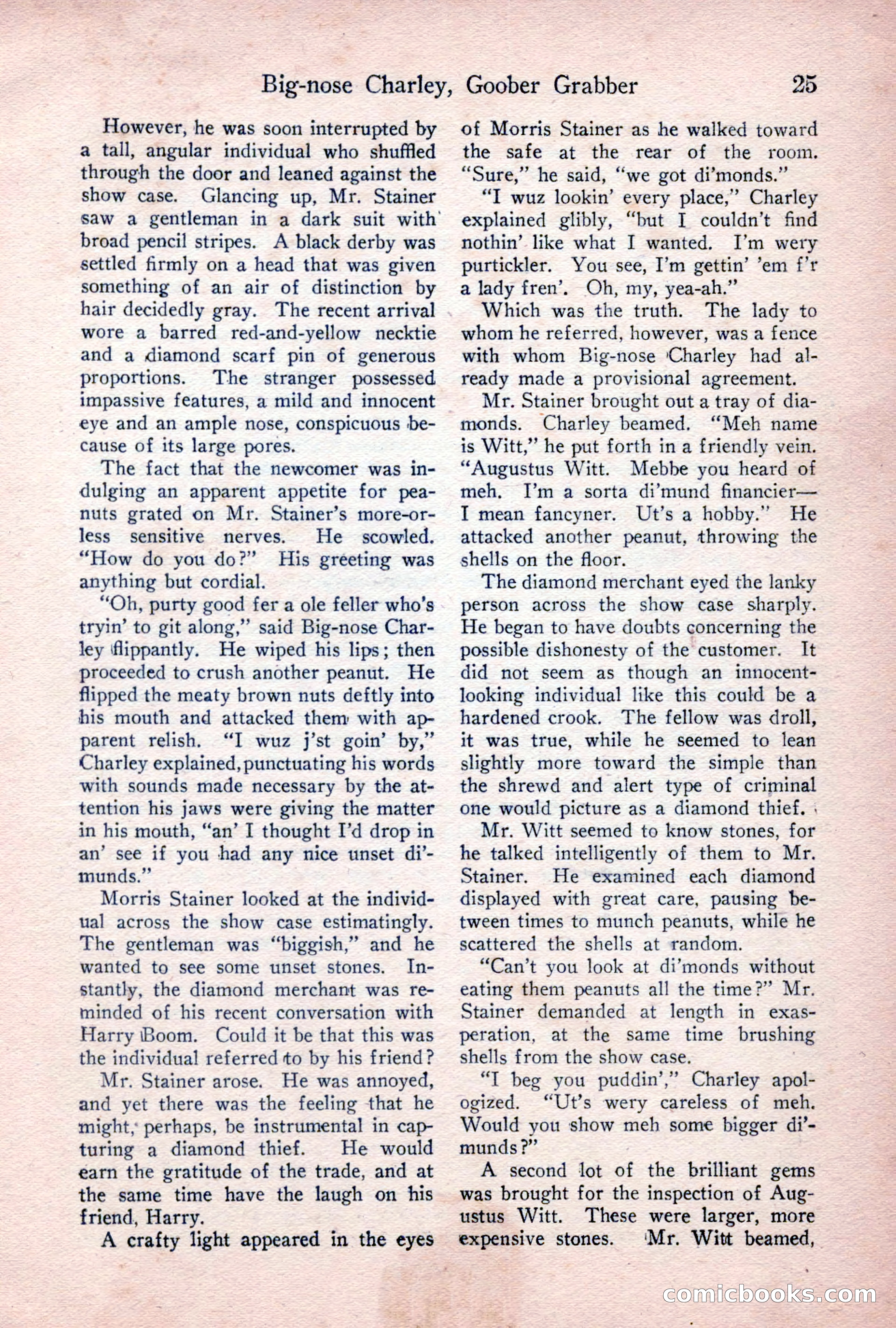 Detective Story Magazine, January 7, 1928 — page 43 of 164