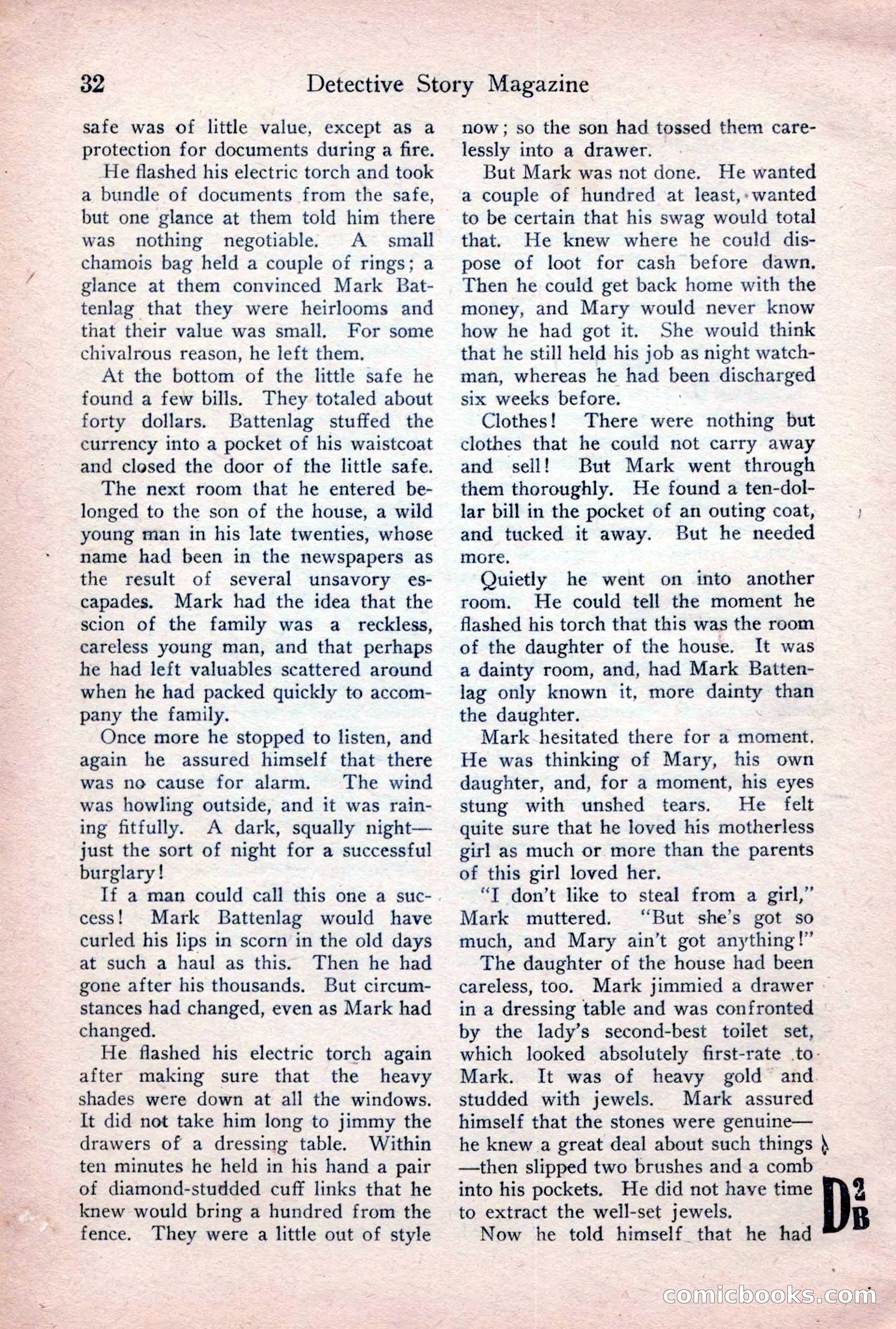 Detective Story Magazine, January 7, 1928 — page 50 of 164