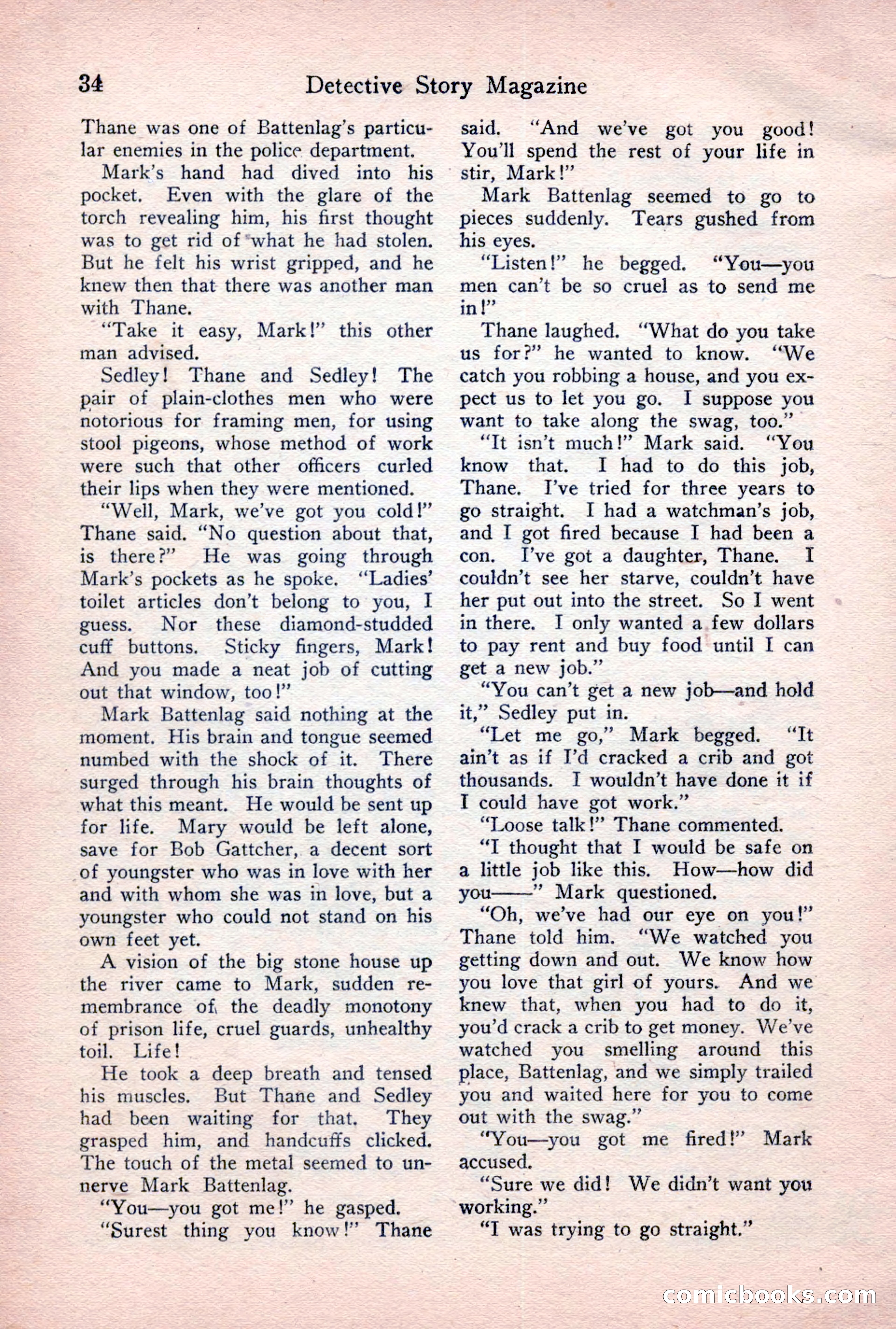 Detective Story Magazine, January 7, 1928 — page 52 of 164