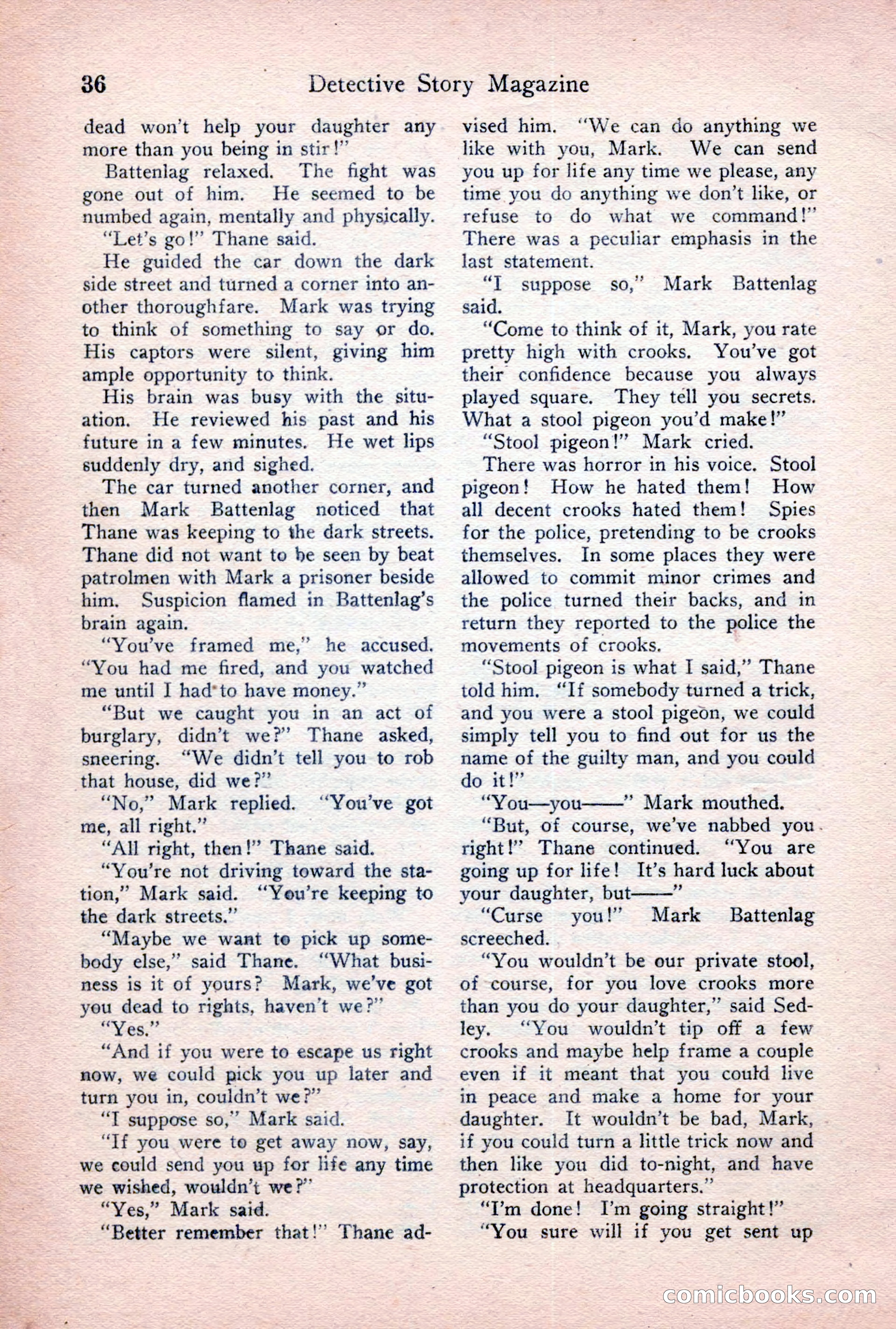 Detective Story Magazine, January 7, 1928 — page 54 of 164