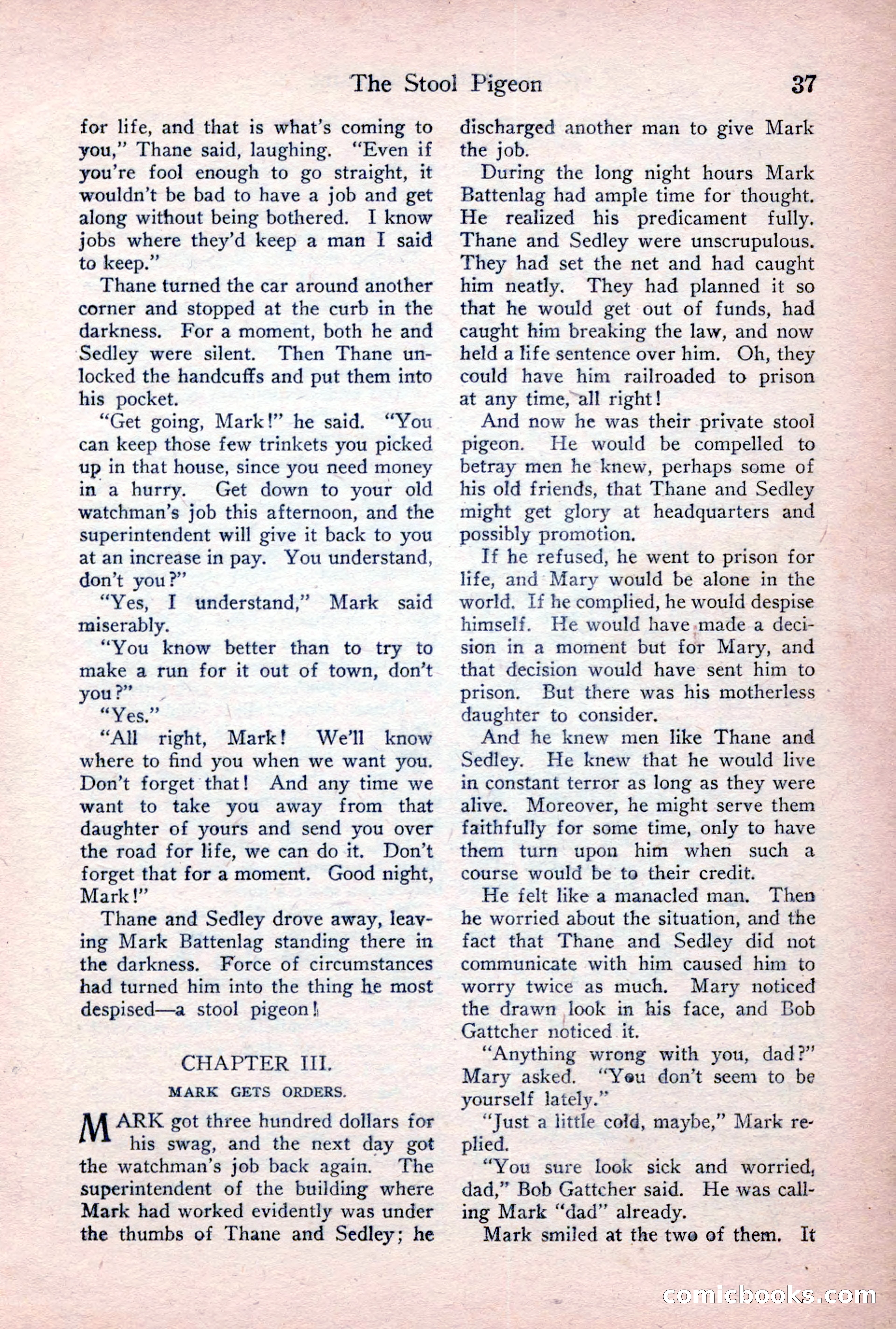 Detective Story Magazine, January 7, 1928 — page 55 of 164