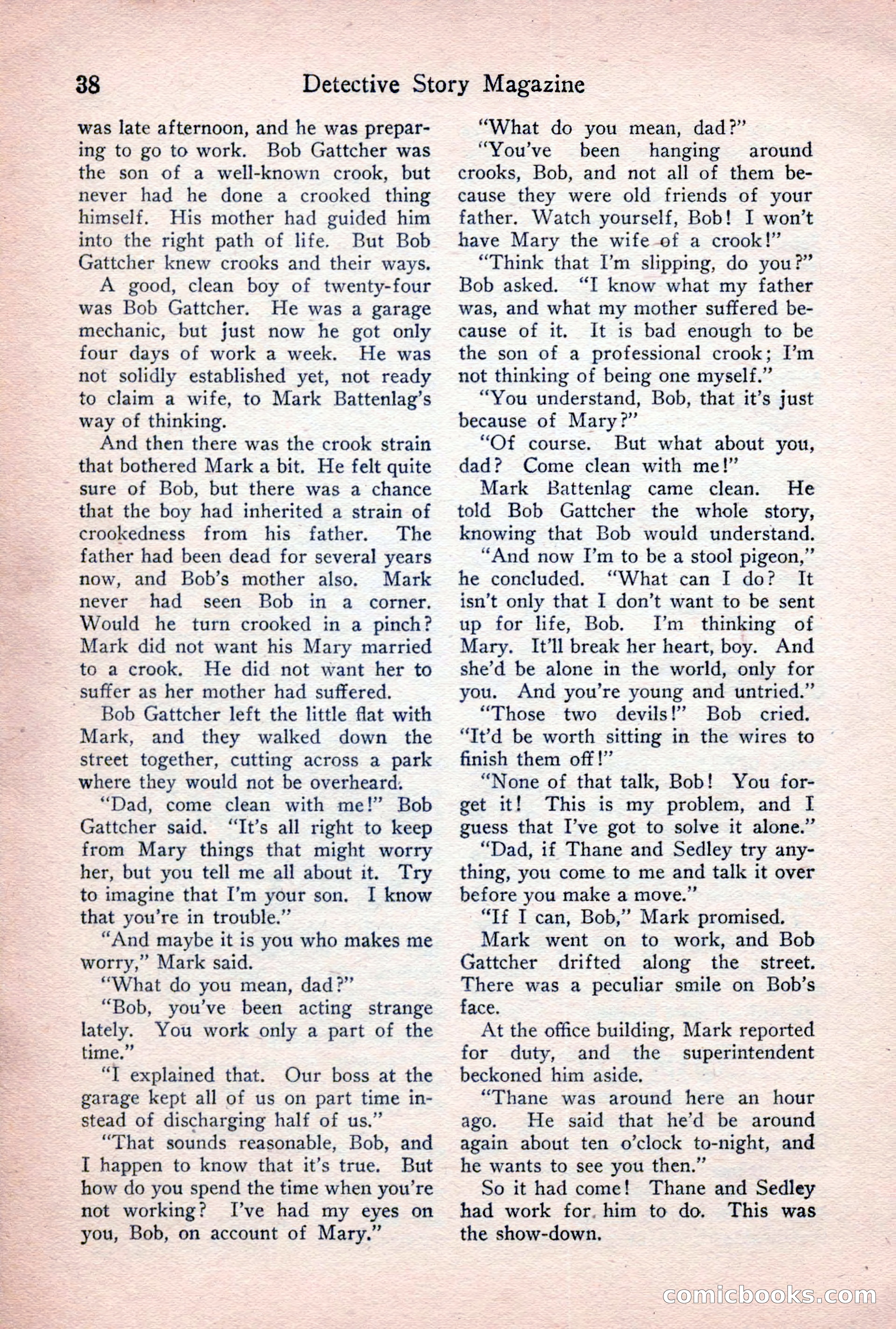 Detective Story Magazine, January 7, 1928 — page 56 of 164