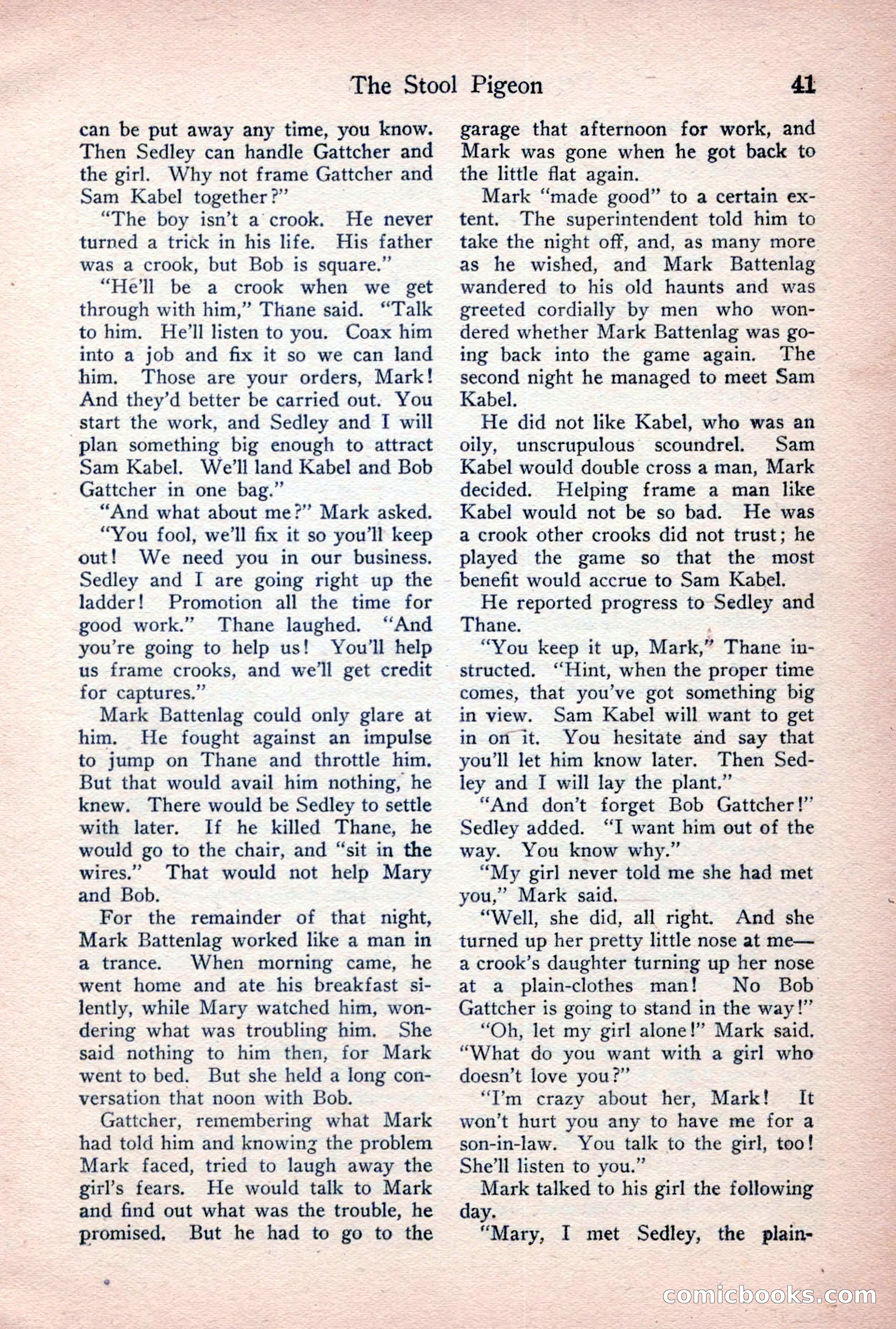 Detective Story Magazine, January 7, 1928 — page 59 of 164