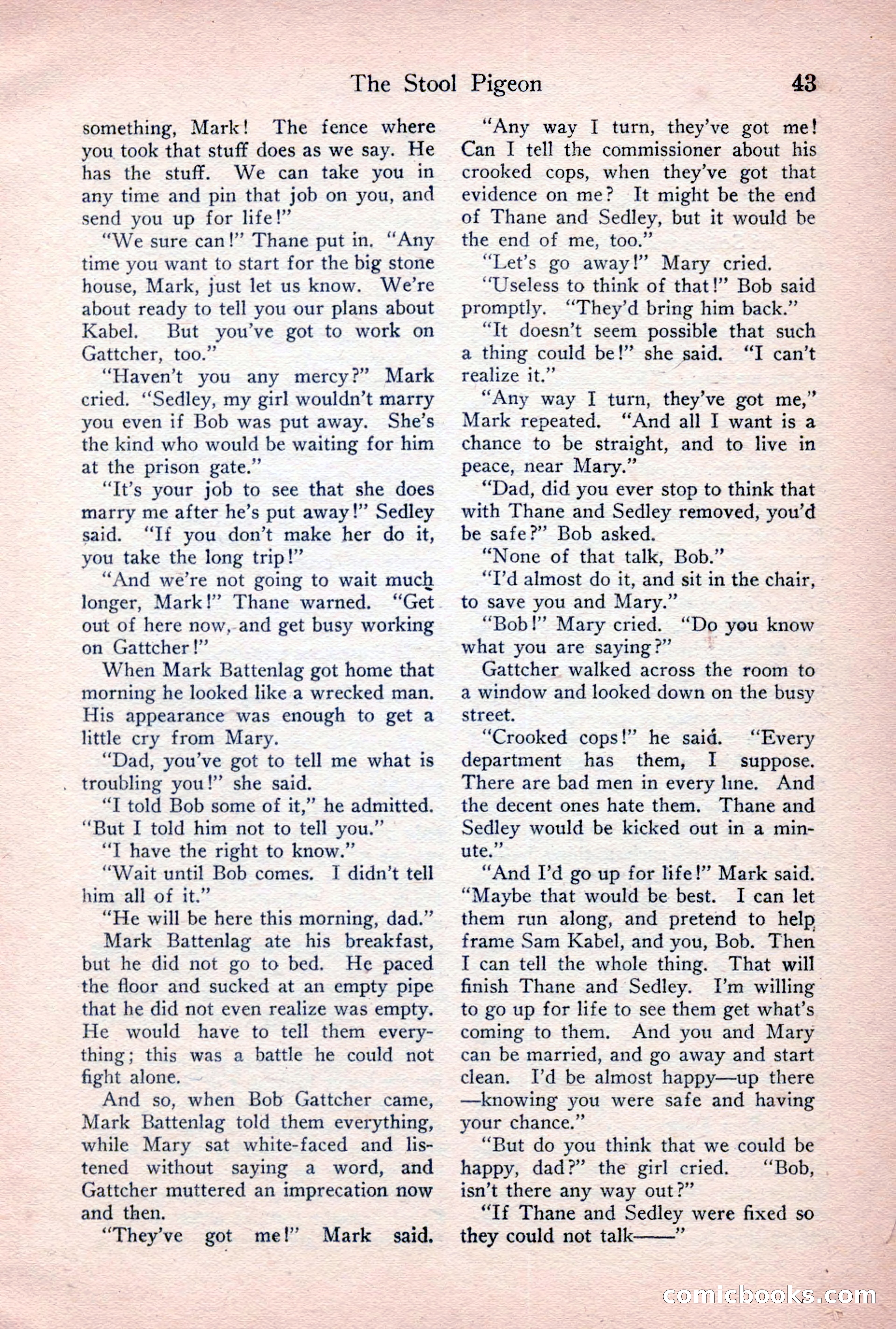 Detective Story Magazine, January 7, 1928 — page 61 of 164