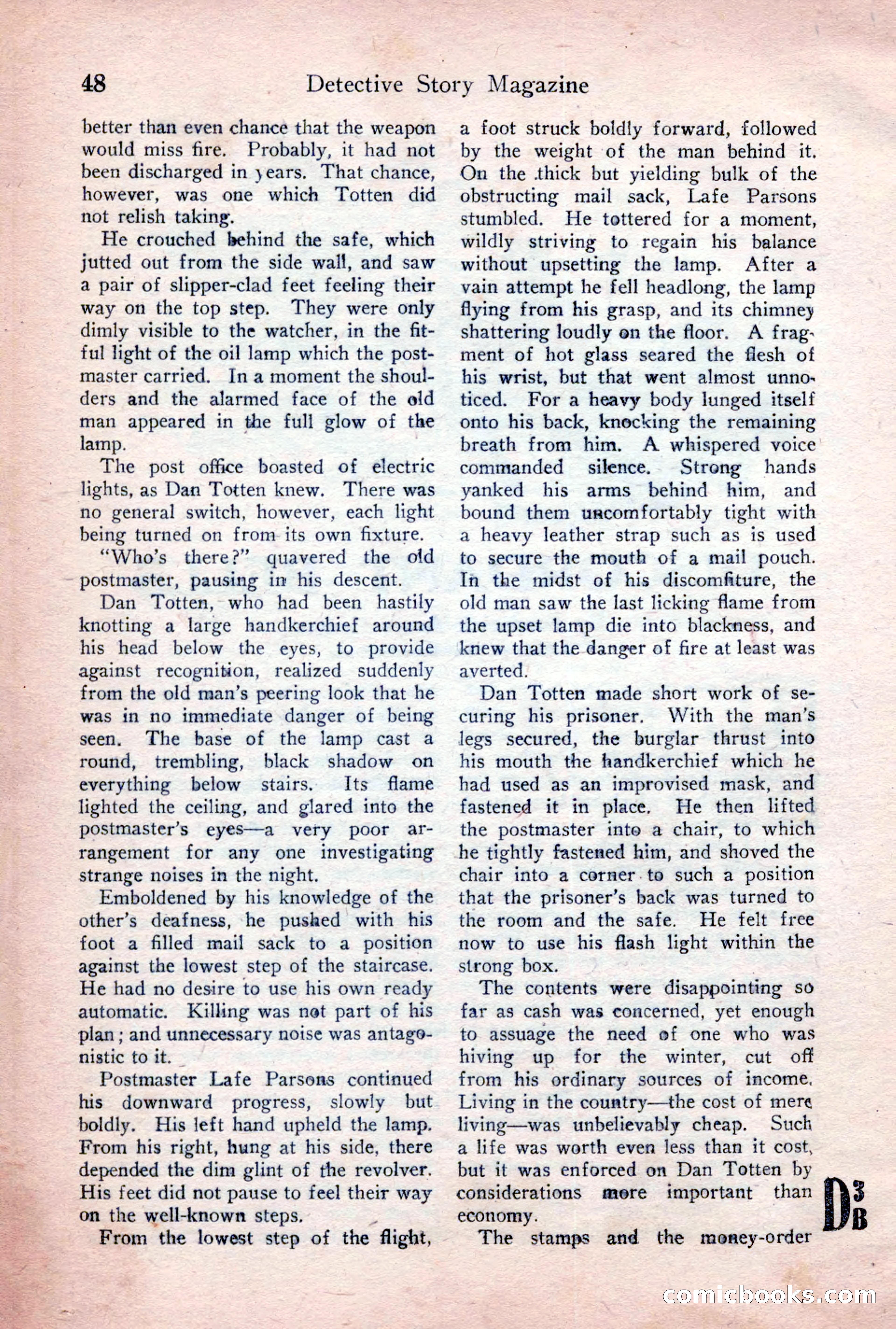 Detective Story Magazine, January 7, 1928 — page 66 of 164