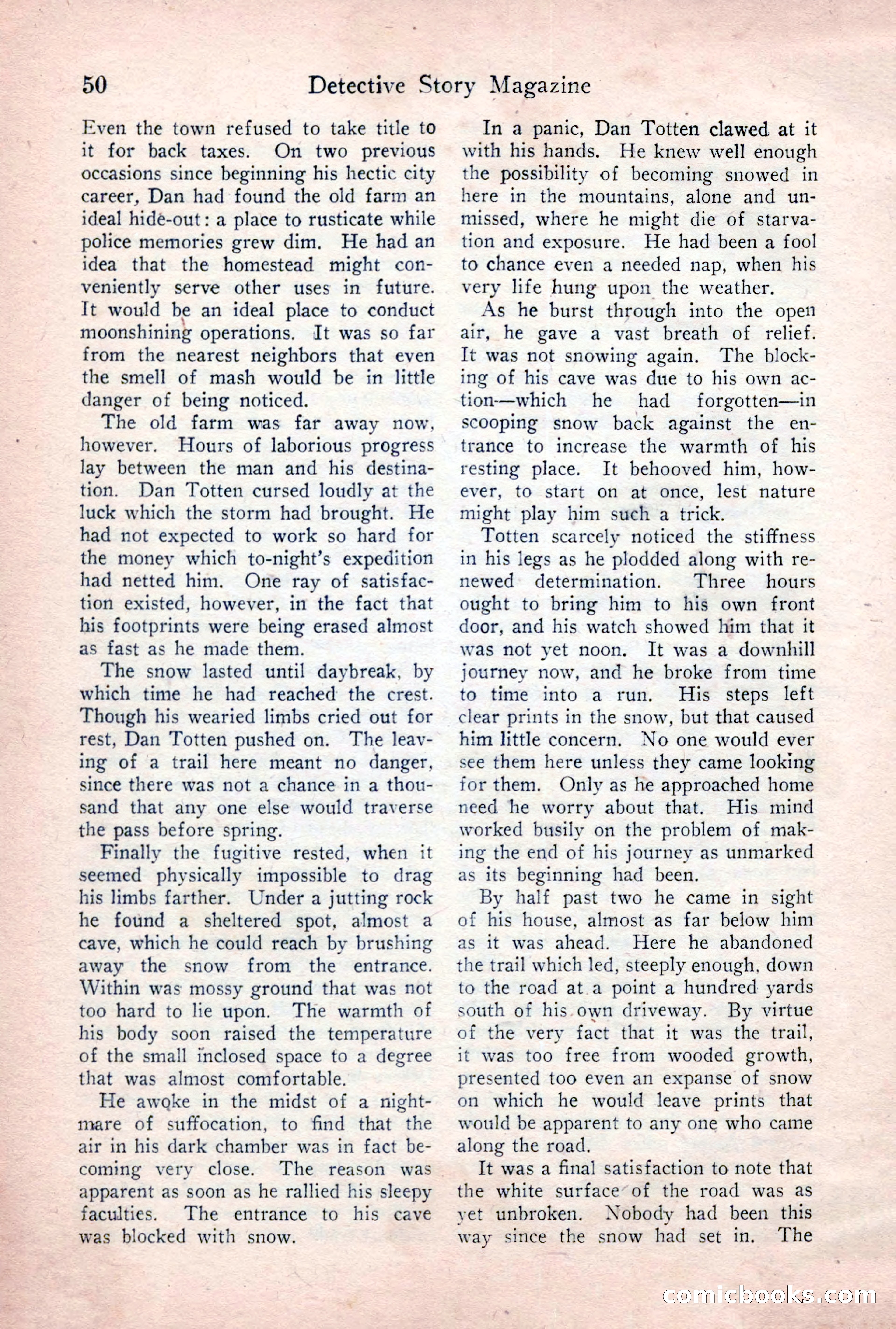 Detective Story Magazine, January 7, 1928 — page 68 of 164