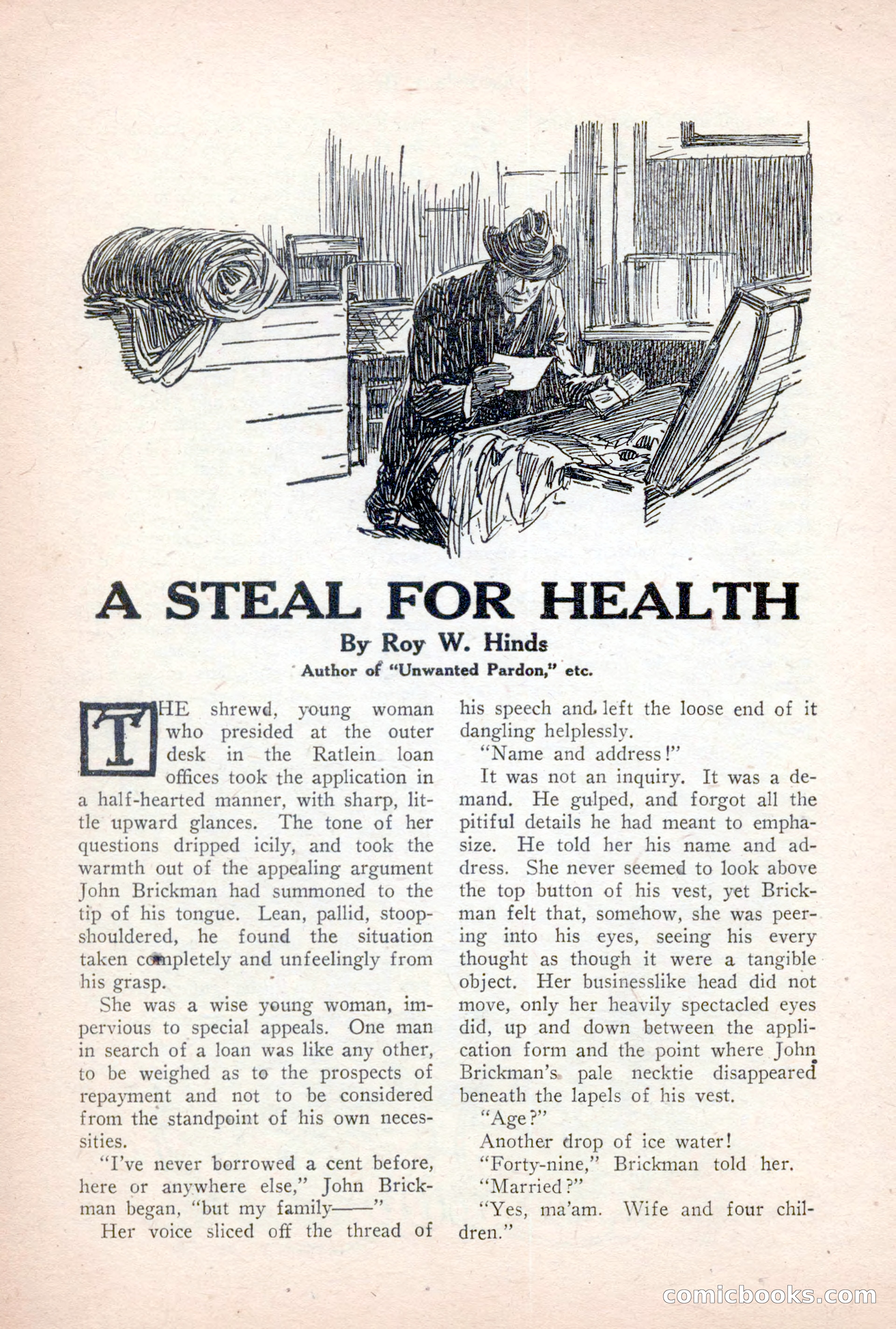 Detective Story Magazine, January 7, 1928 — page 74 of 164