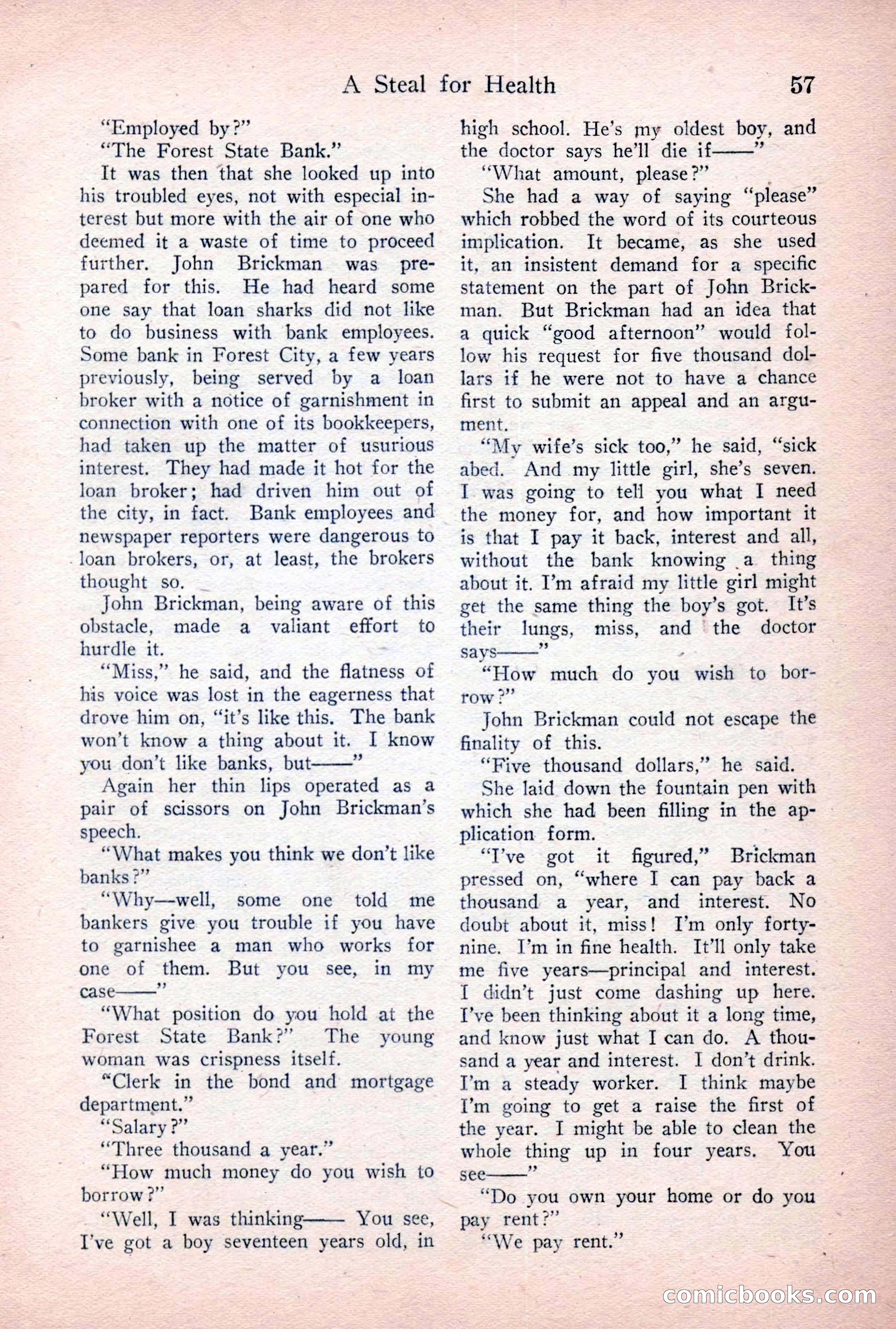 Detective Story Magazine, January 7, 1928 — page 75 of 164