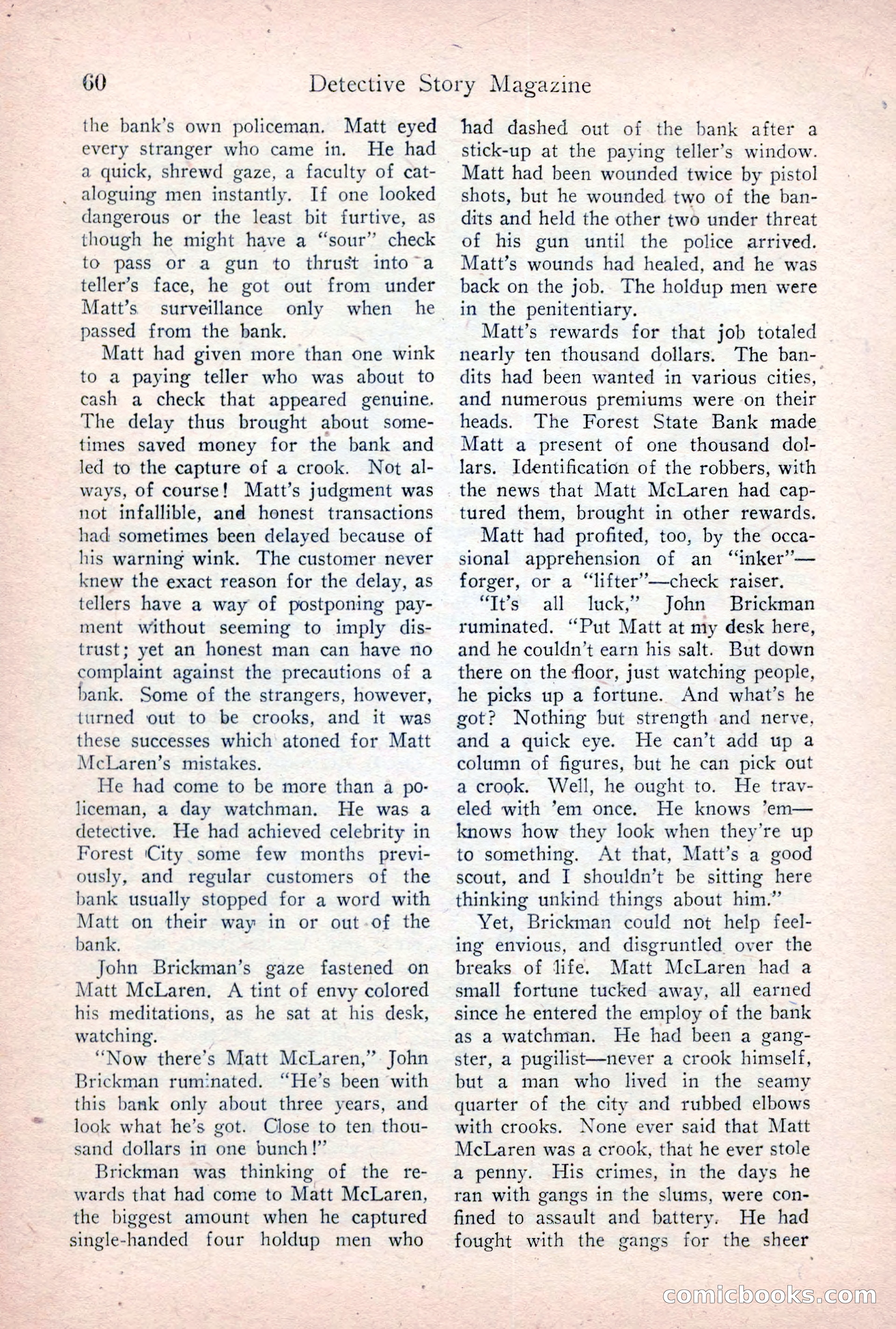 Detective Story Magazine, January 7, 1928 — page 78 of 164
