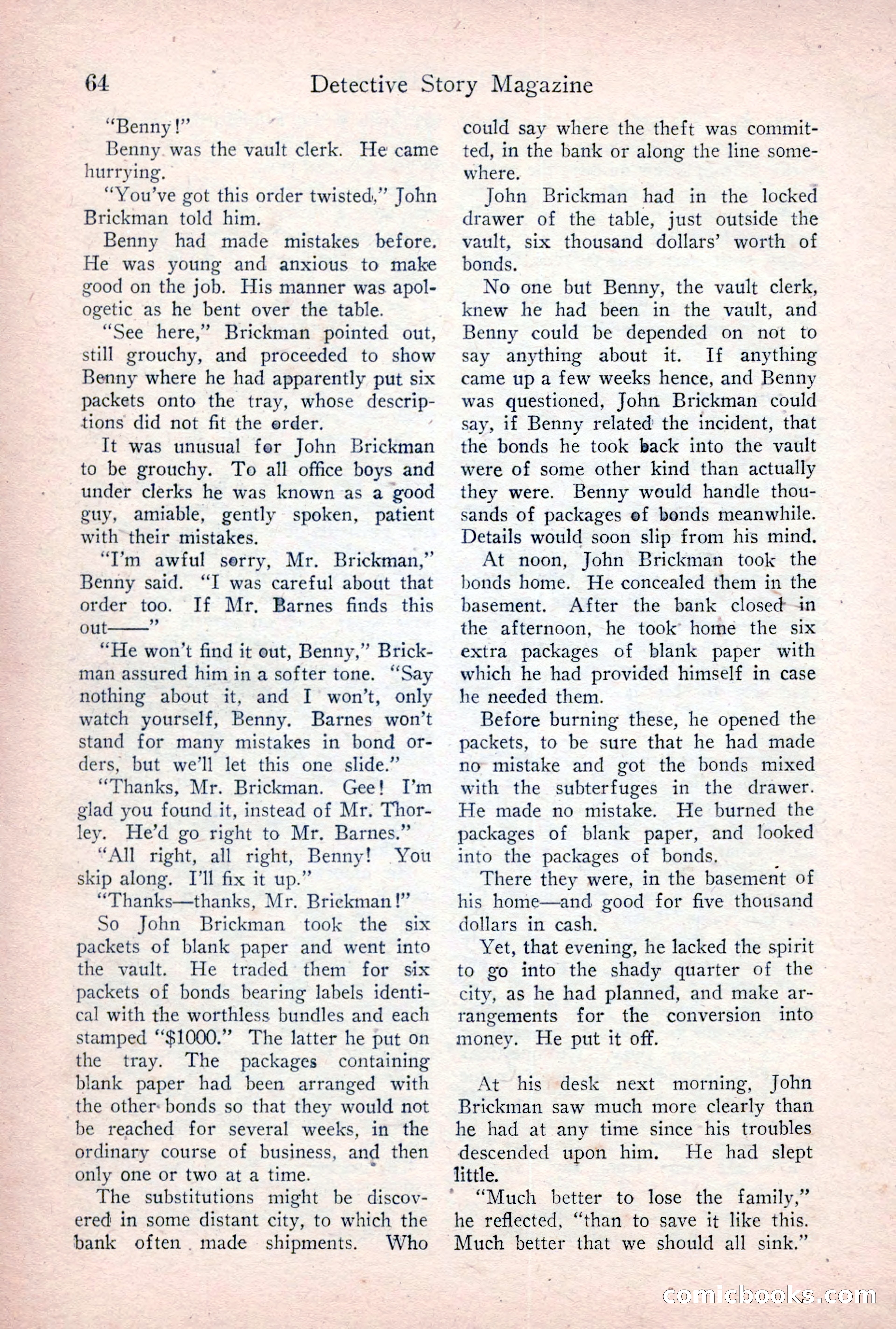 Detective Story Magazine, January 7, 1928 — page 82 of 164