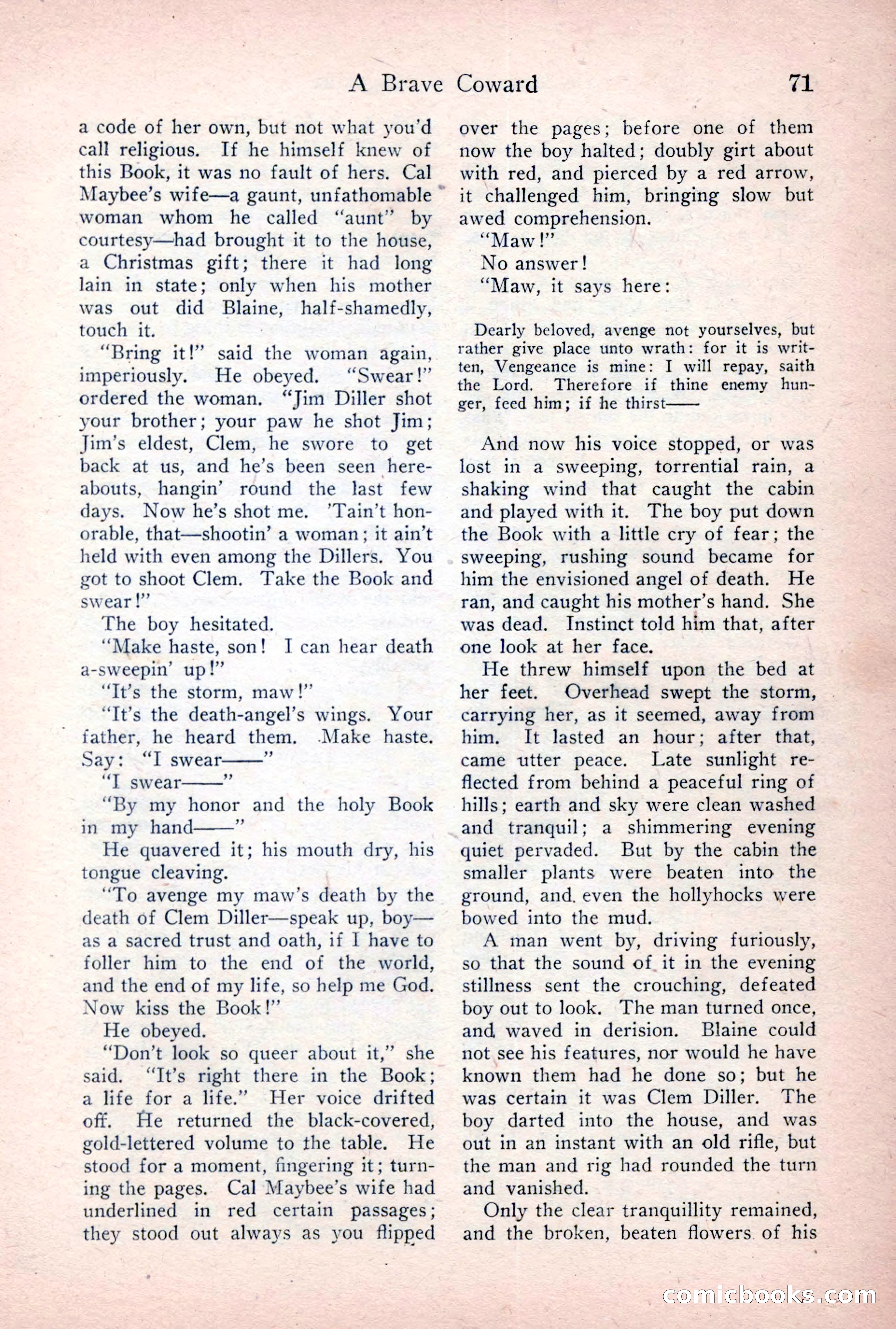 Detective Story Magazine, January 7, 1928 — page 89 of 164