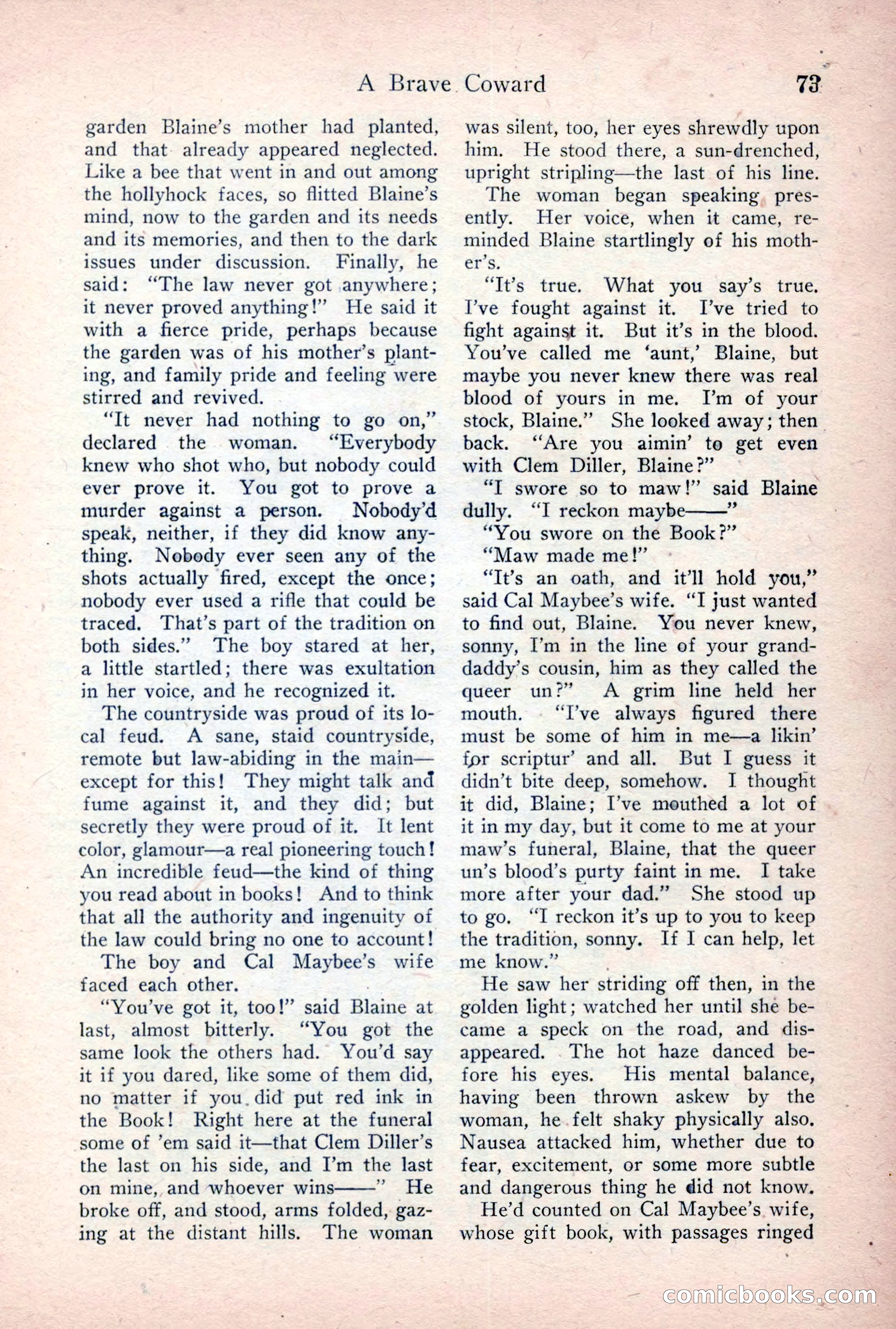 Detective Story Magazine, January 7, 1928 — page 91 of 164
