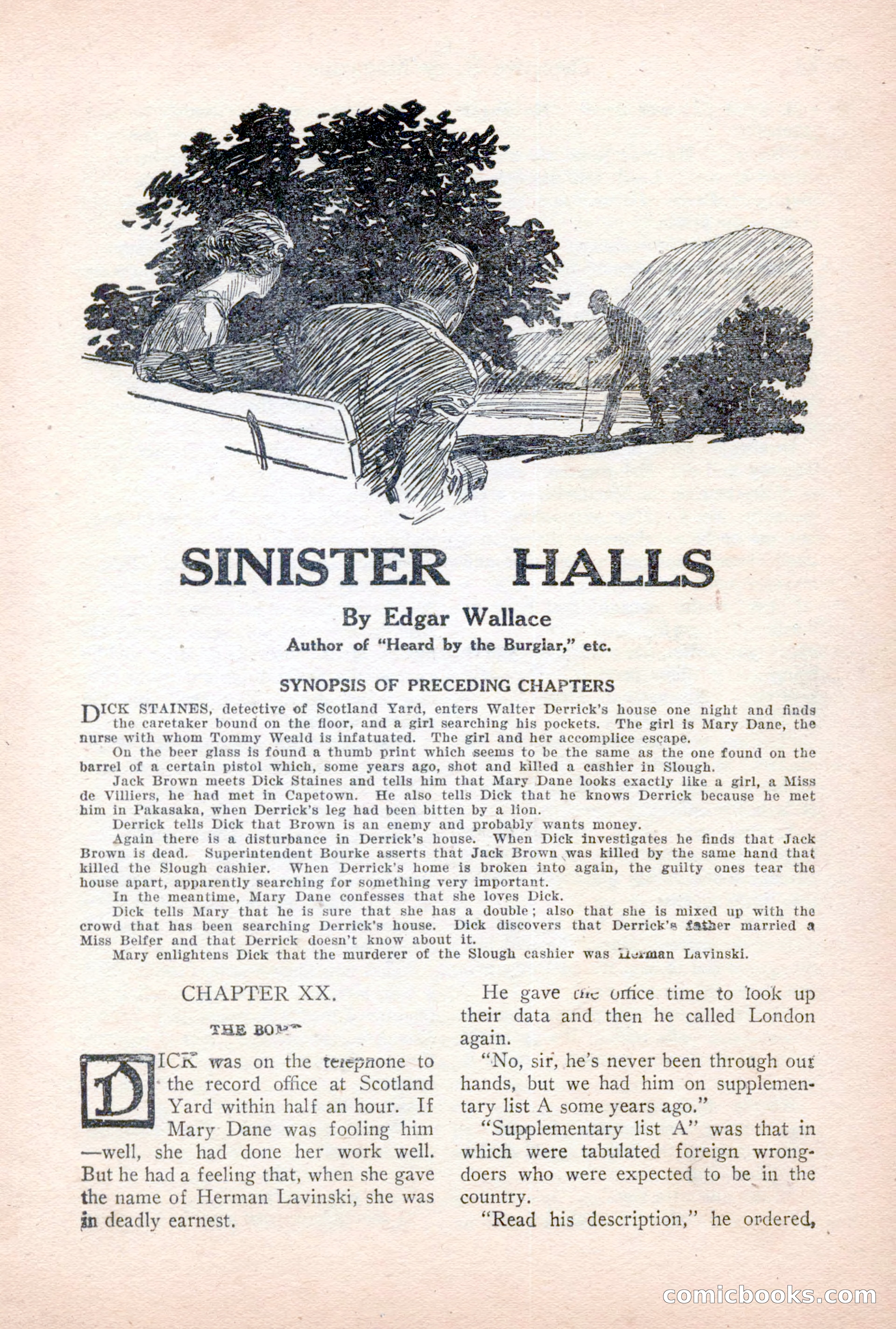Detective Story Magazine, January 7, 1928 — page 101 of 164