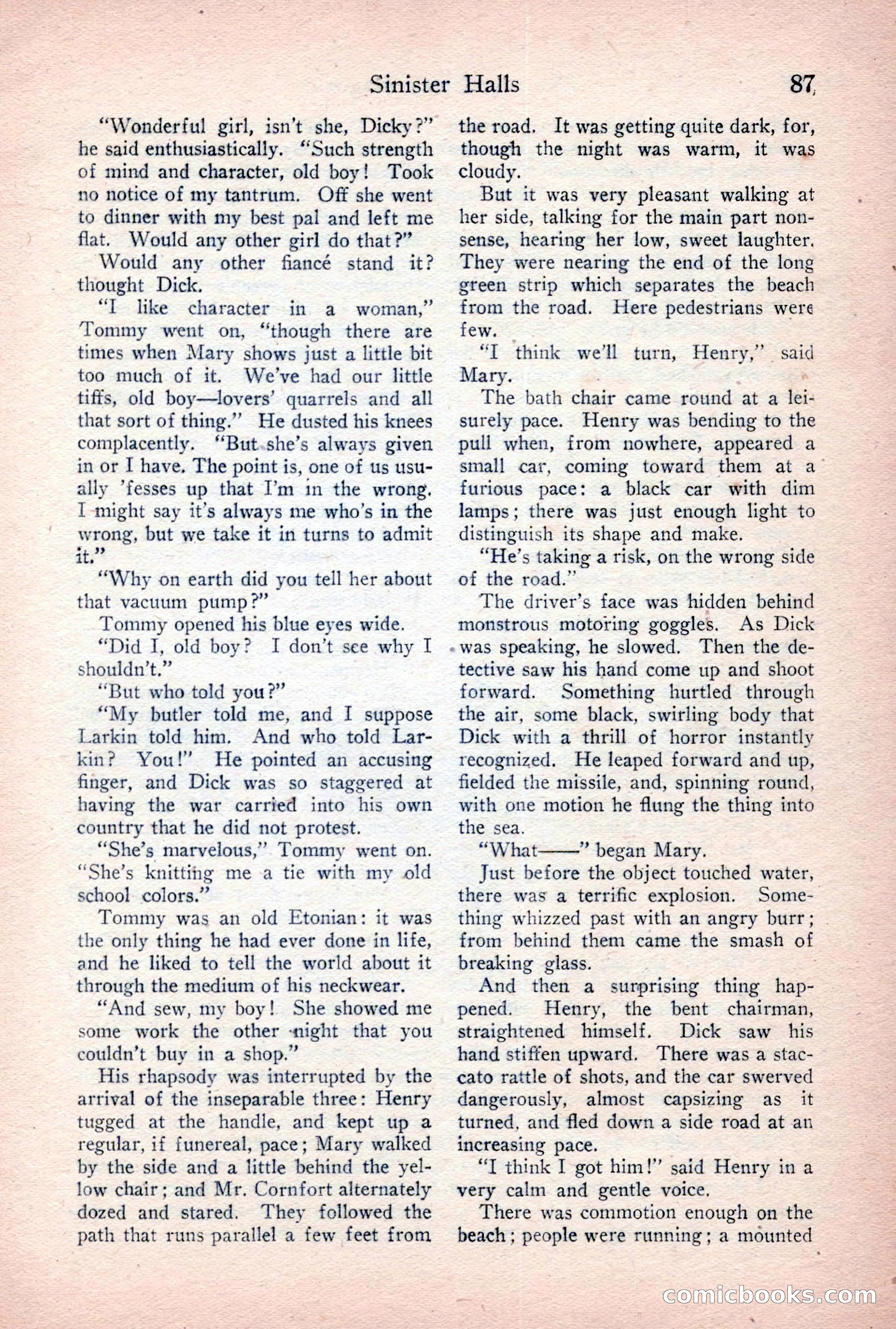 Detective Story Magazine, January 7, 1928 — page 105 of 164