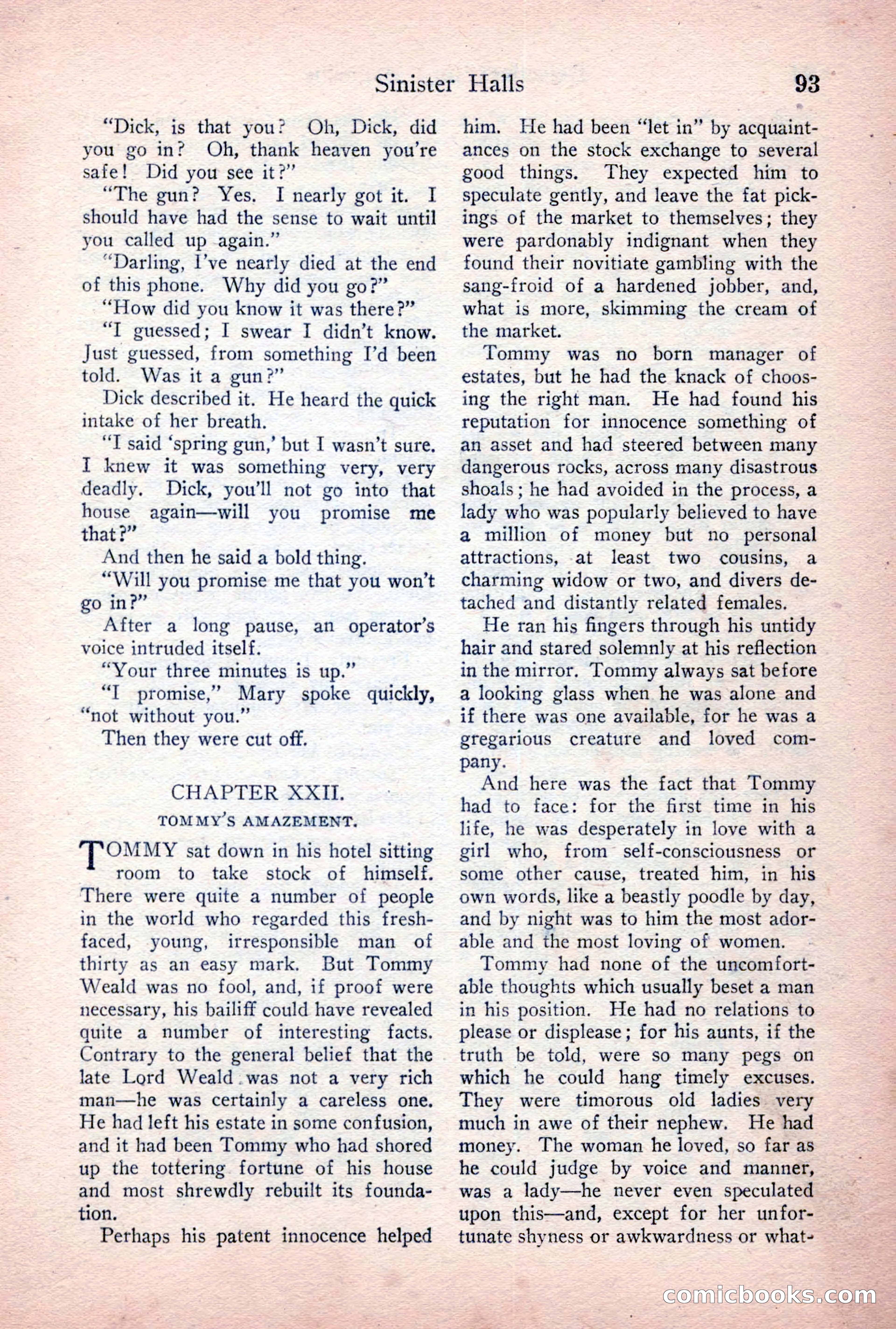 Detective Story Magazine, January 7, 1928 — page 111 of 164