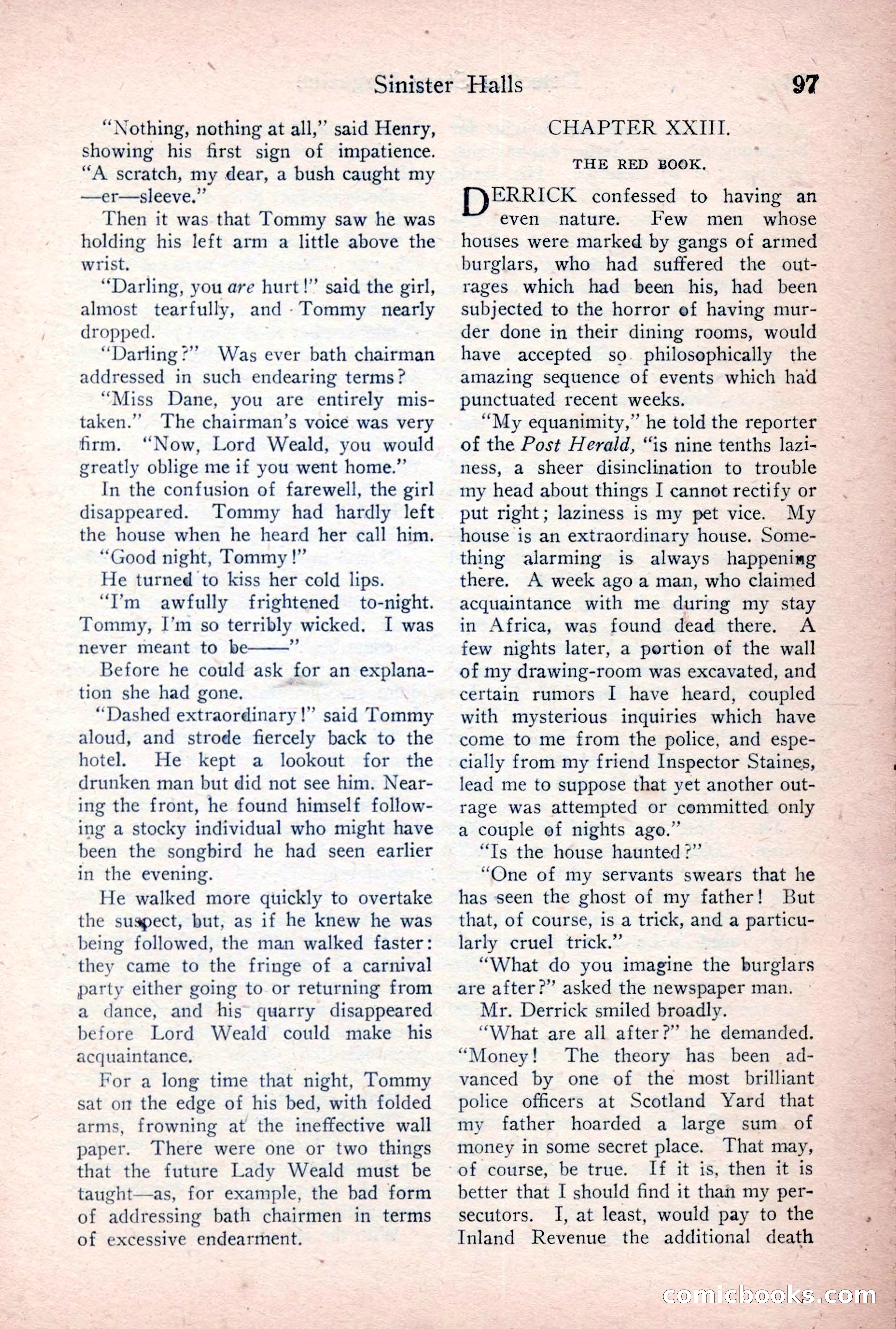 Detective Story Magazine, January 7, 1928 — page 115 of 164