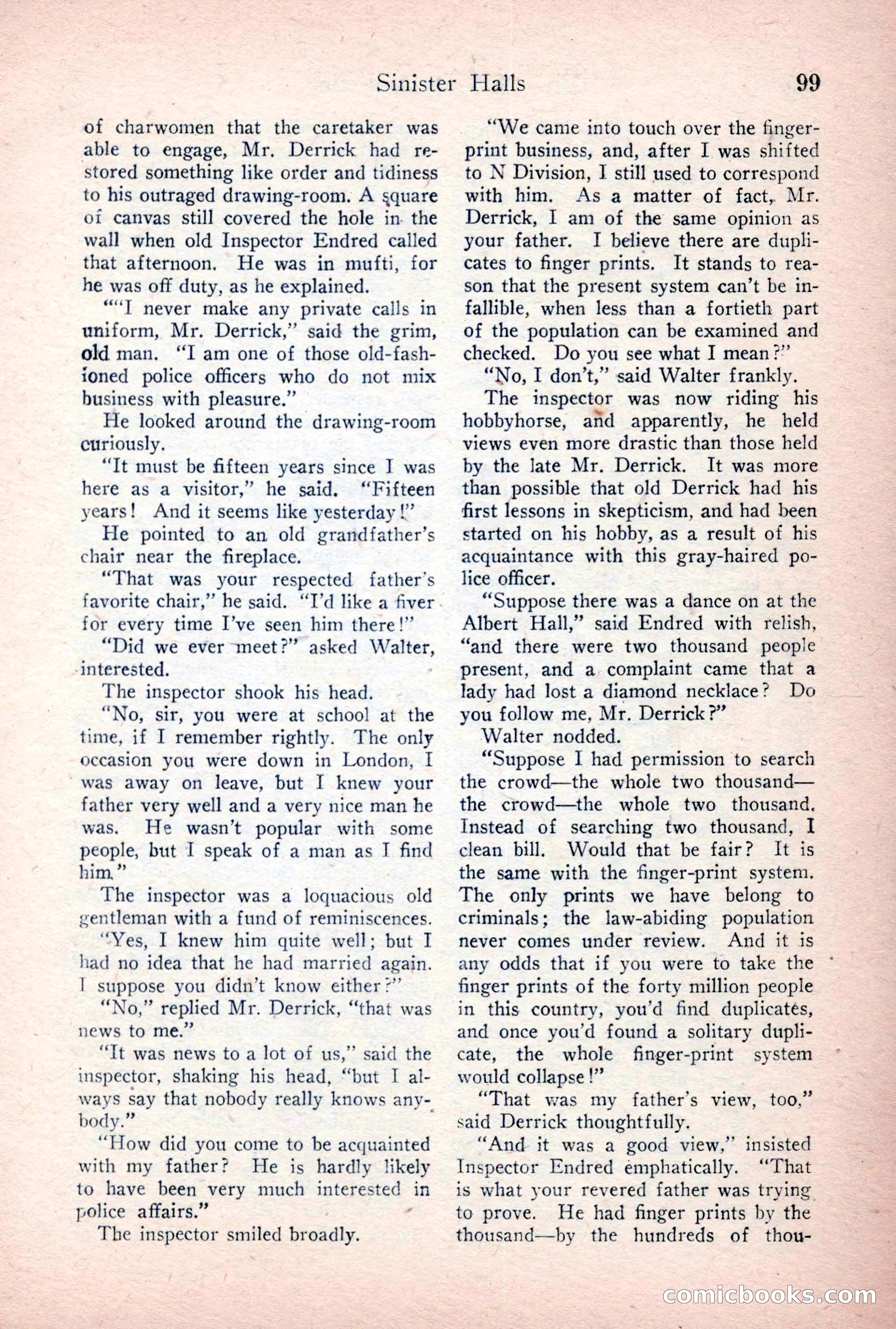 Detective Story Magazine, January 7, 1928 — page 117 of 164