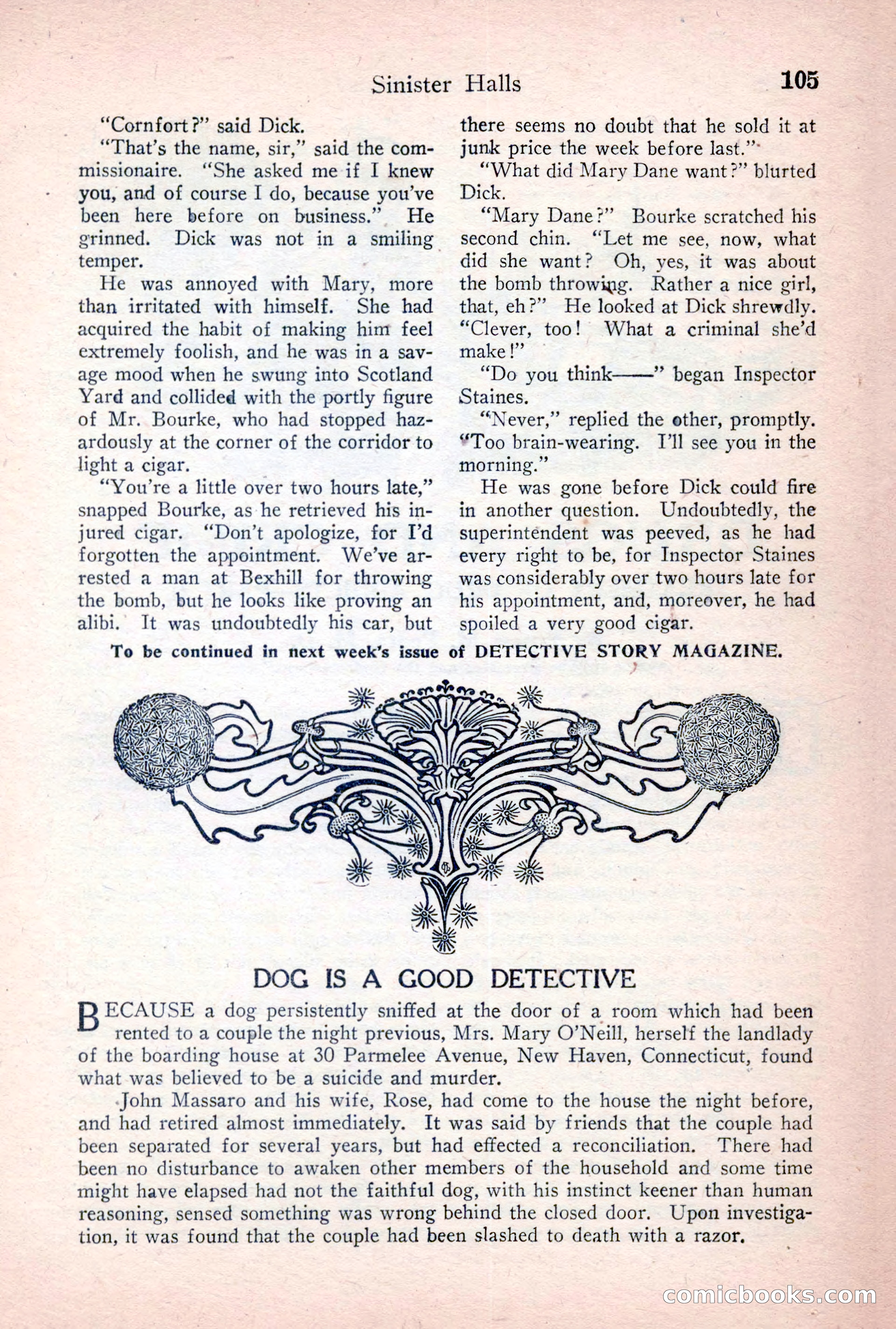 Detective Story Magazine, January 7, 1928 — page 123 of 164