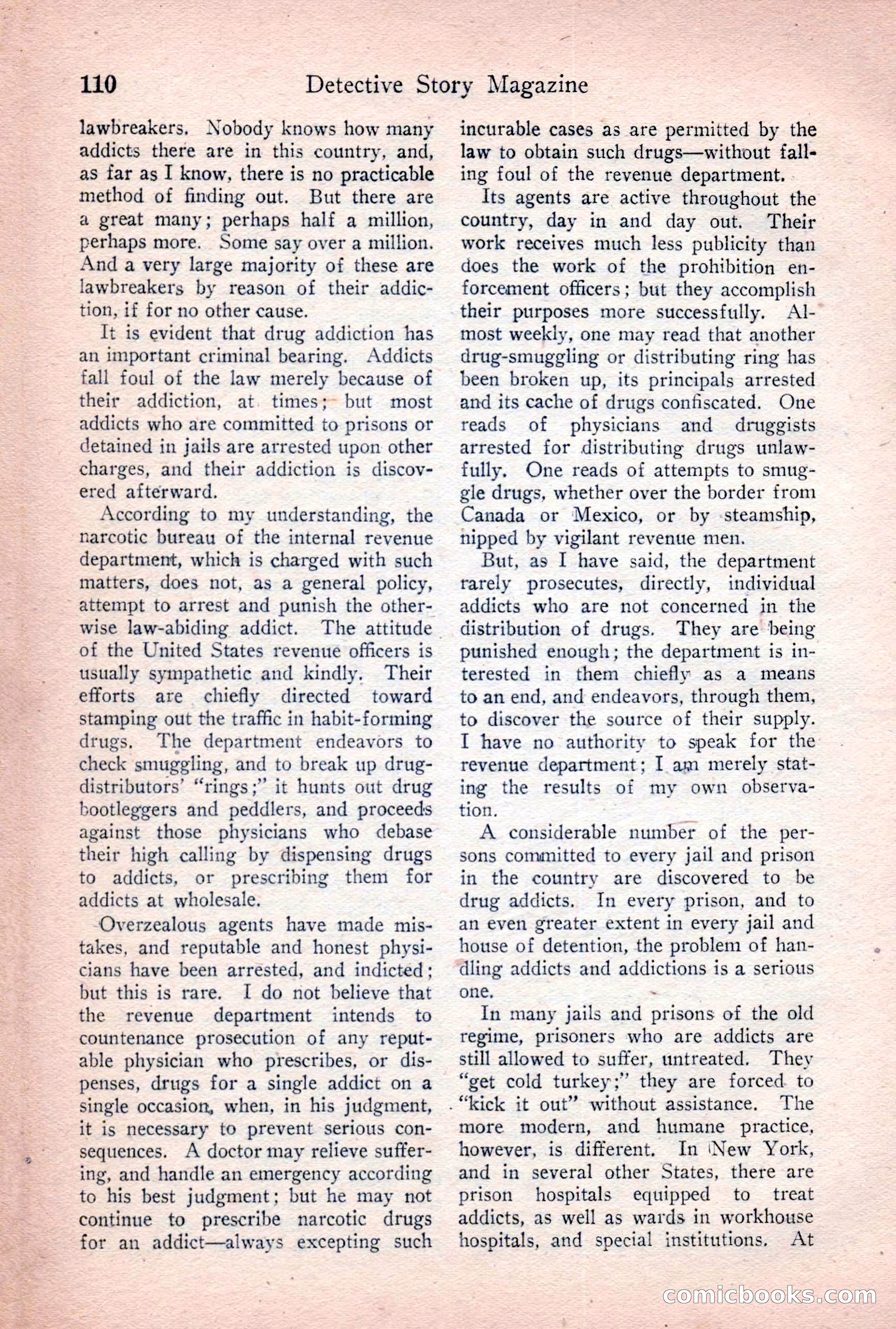 Detective Story Magazine, January 7, 1928 — page 128 of 164