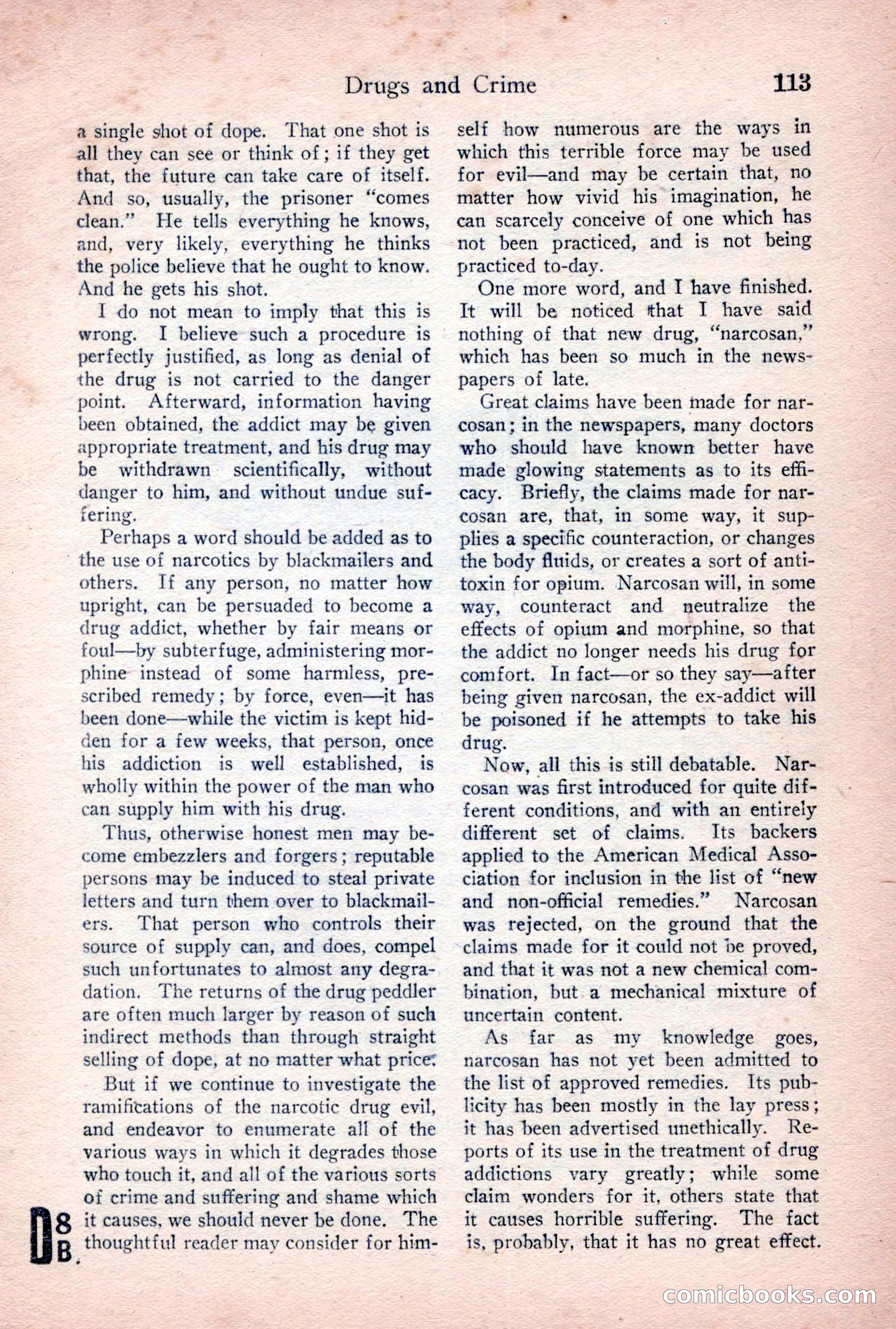 Detective Story Magazine, January 7, 1928 — page 131 of 164