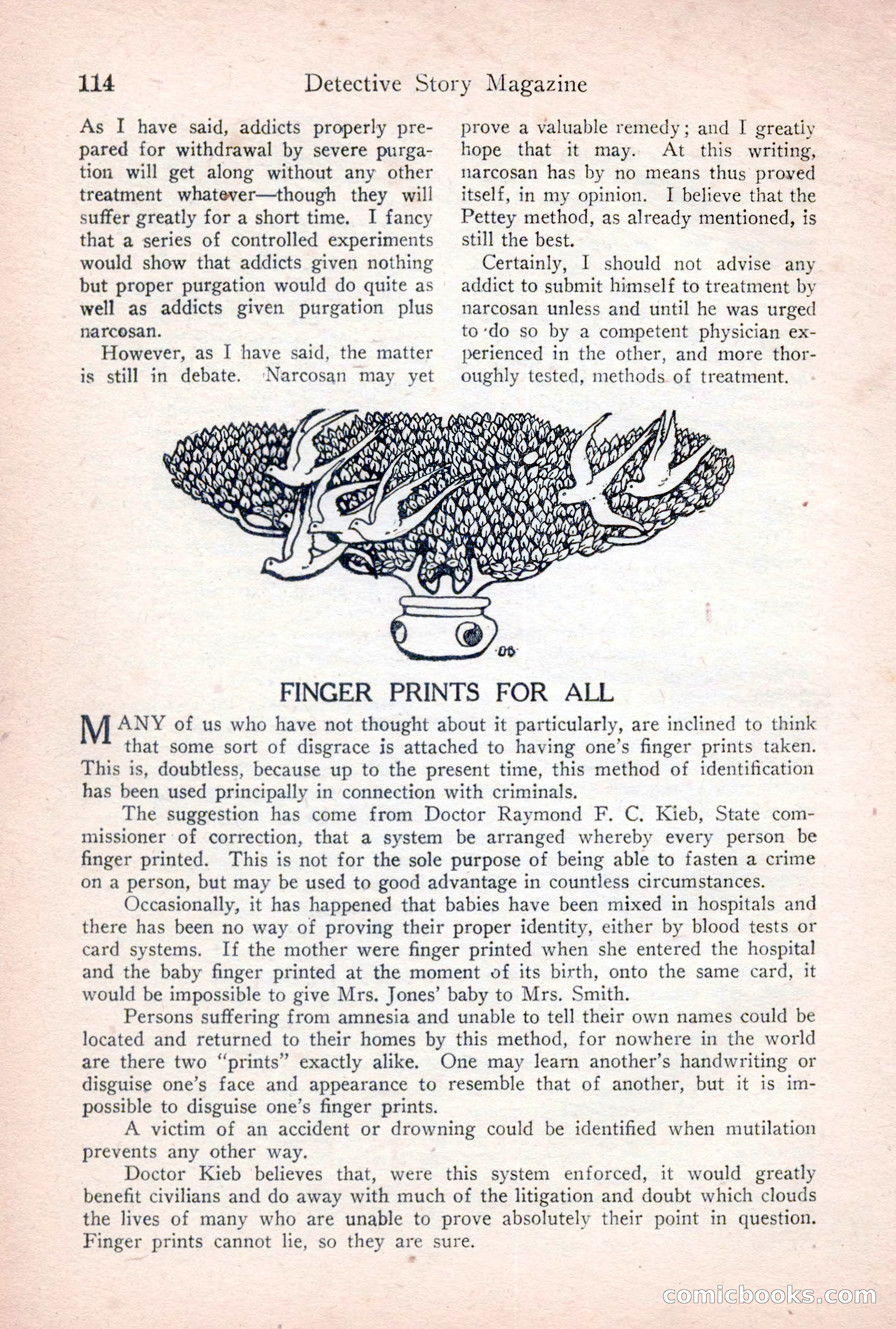 Detective Story Magazine, January 7, 1928 — page 132 of 164
