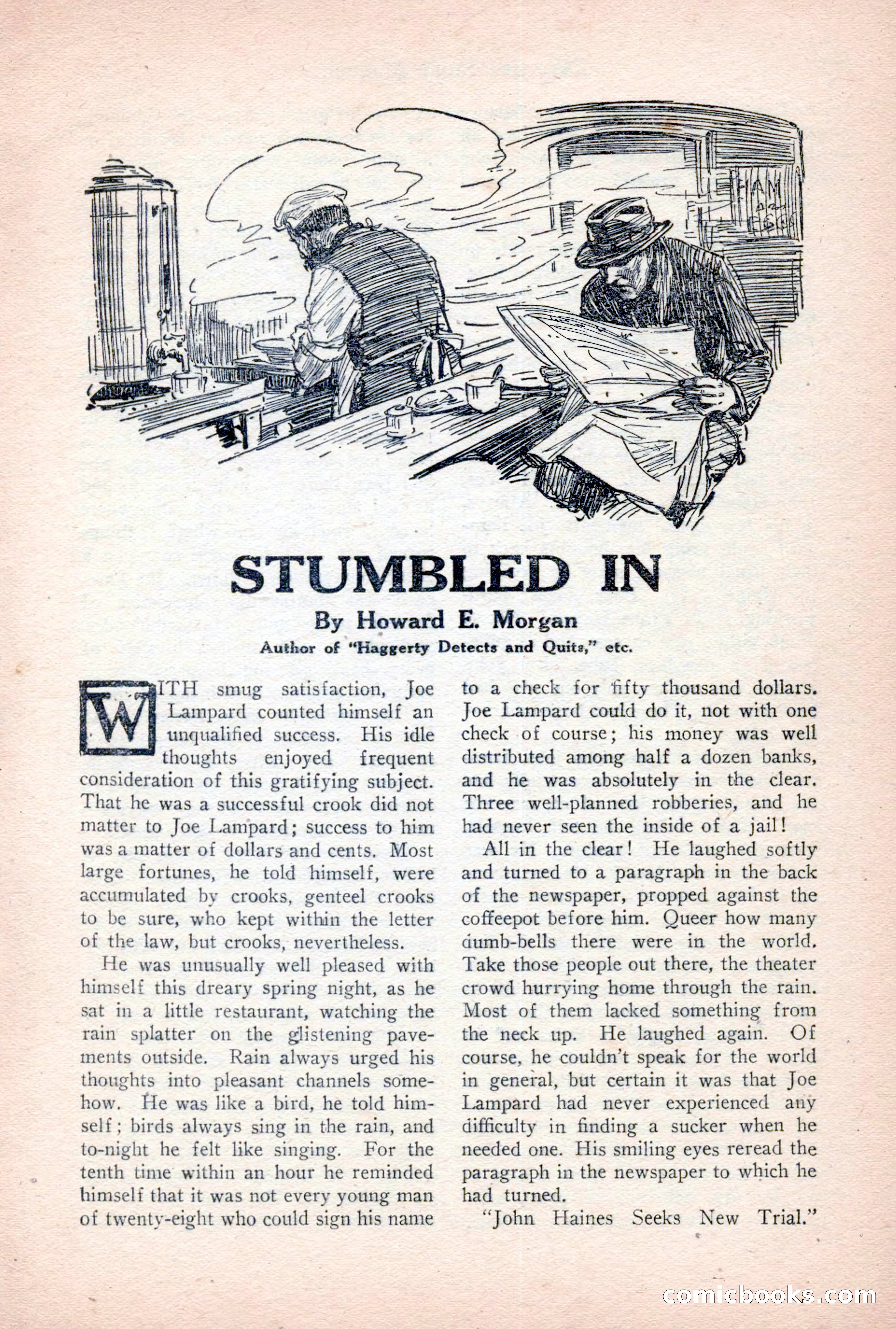 Detective Story Magazine, January 7, 1928 — page 133 of 164